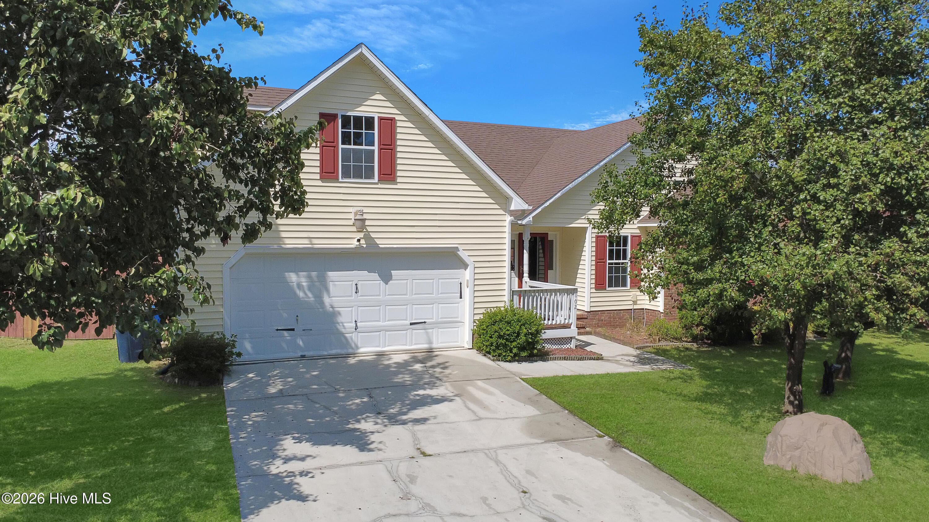 Exterior of 102 Winfall Court, Jacksonville, NC 28546