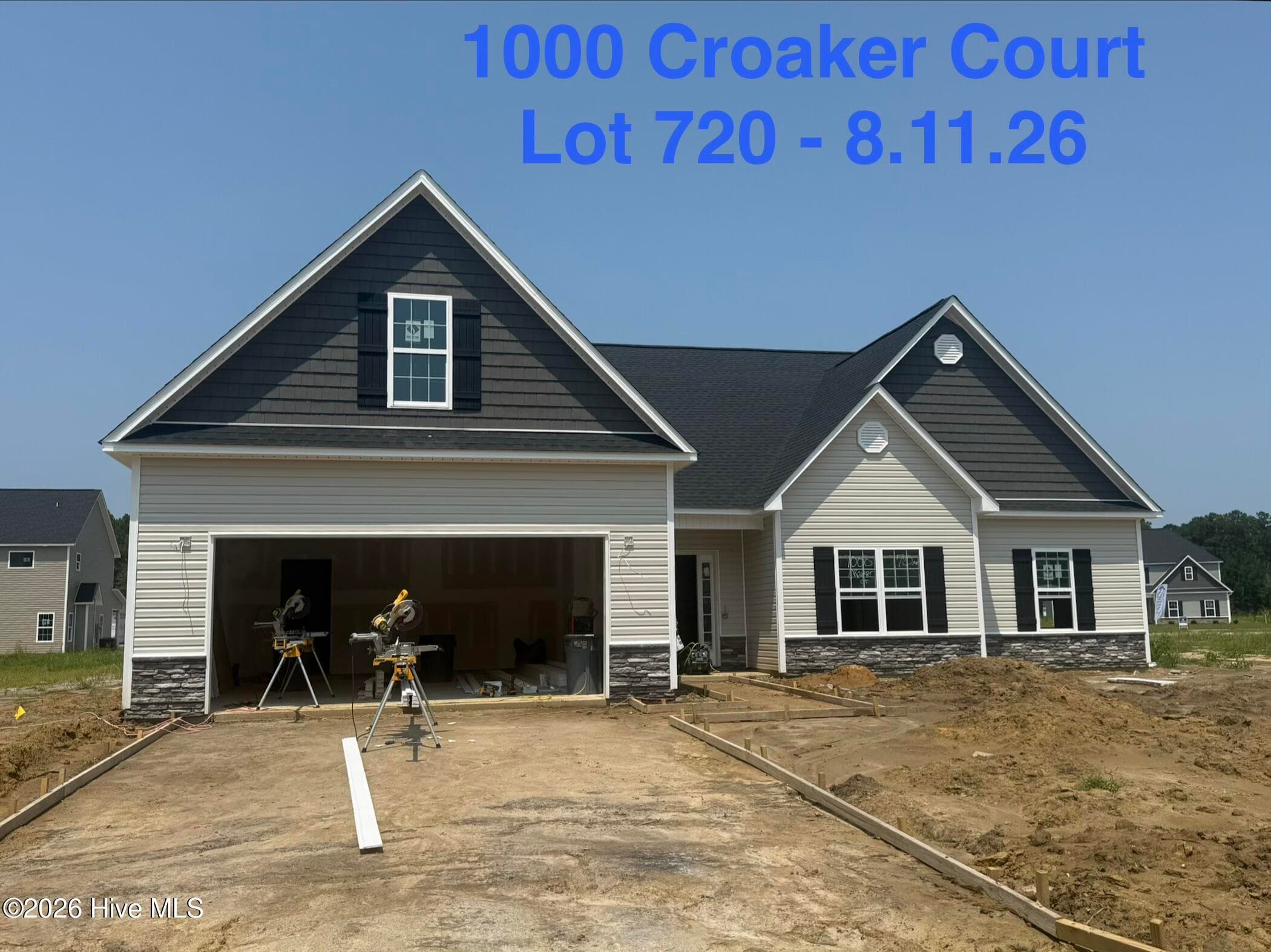 Front of 1000 Croaker Court, New Bern, NC 28562
