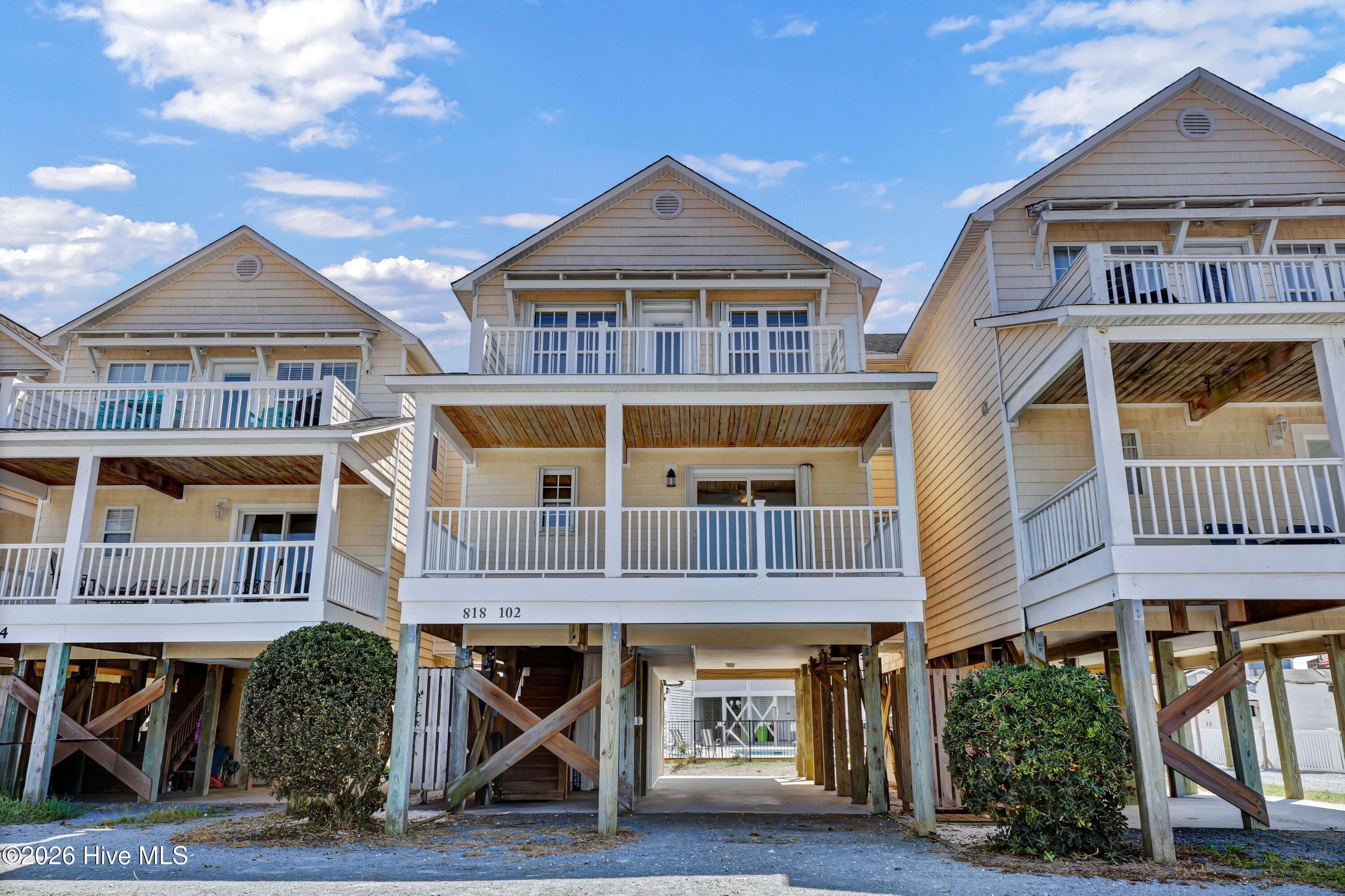 Exterior of 818 N New River Drive 102, Surf City, NC 28445
