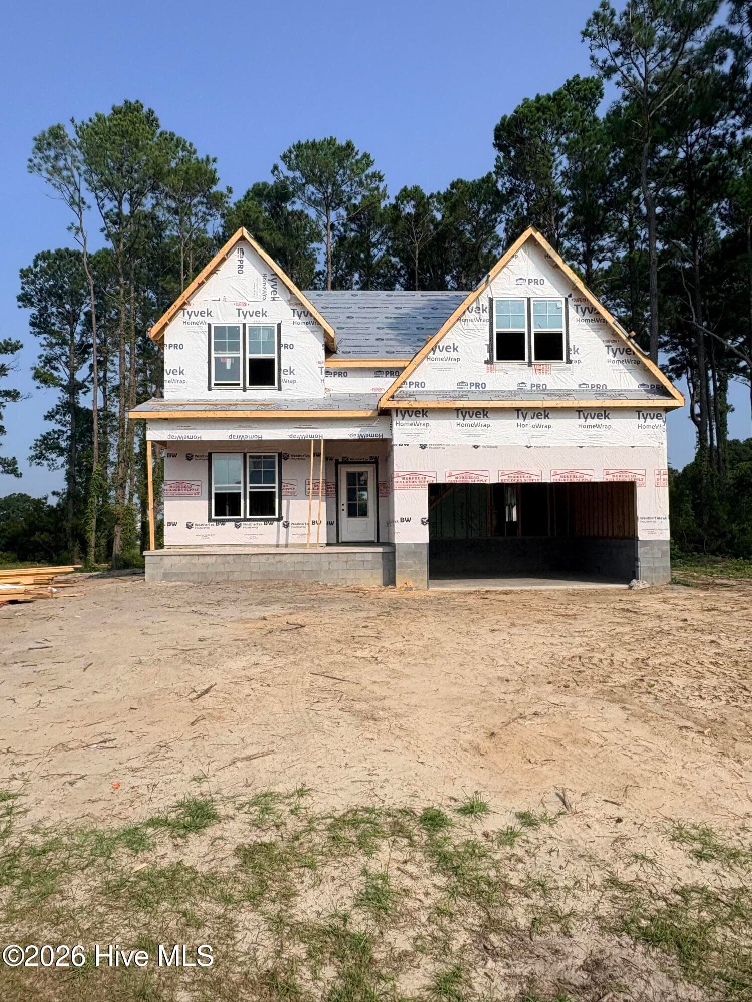 Front of 120 Lowery Lane, Swansboro, NC 28584