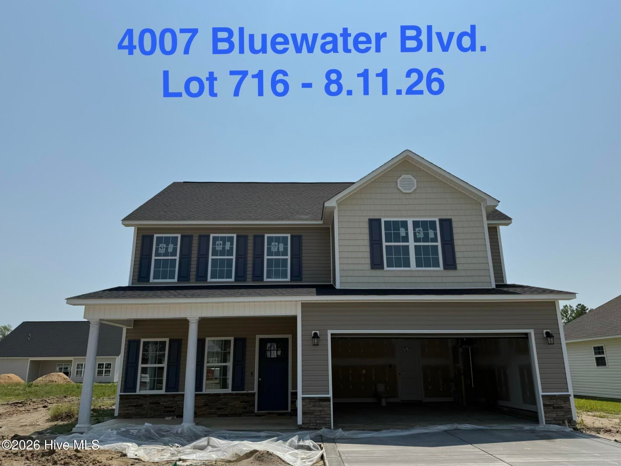 Front of 4007 Bluewater Boulevard, New Bern, NC 28562