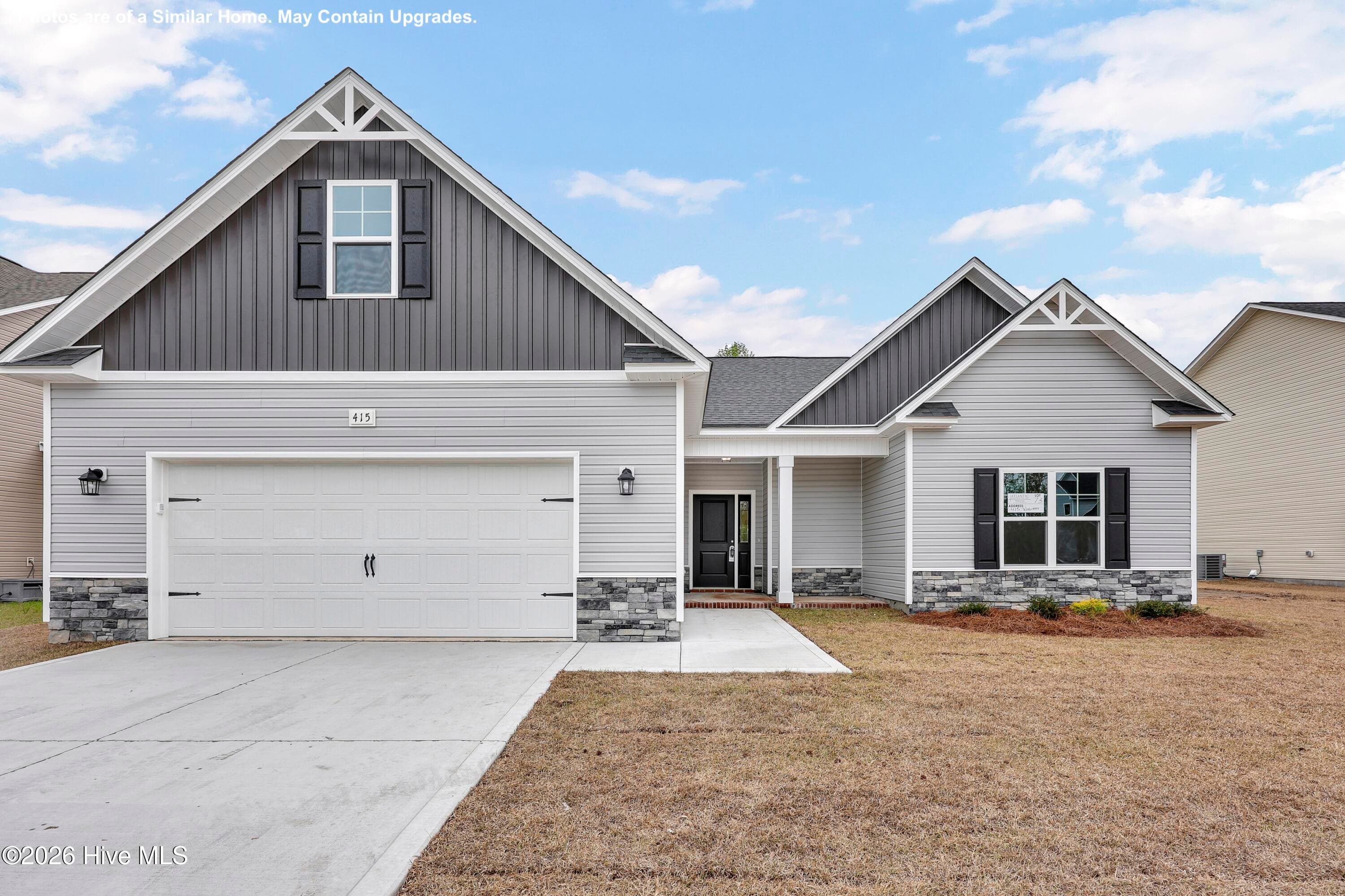 Front of 714 N Pebble Branch Lot 123, Holly Ridge, NC 28445