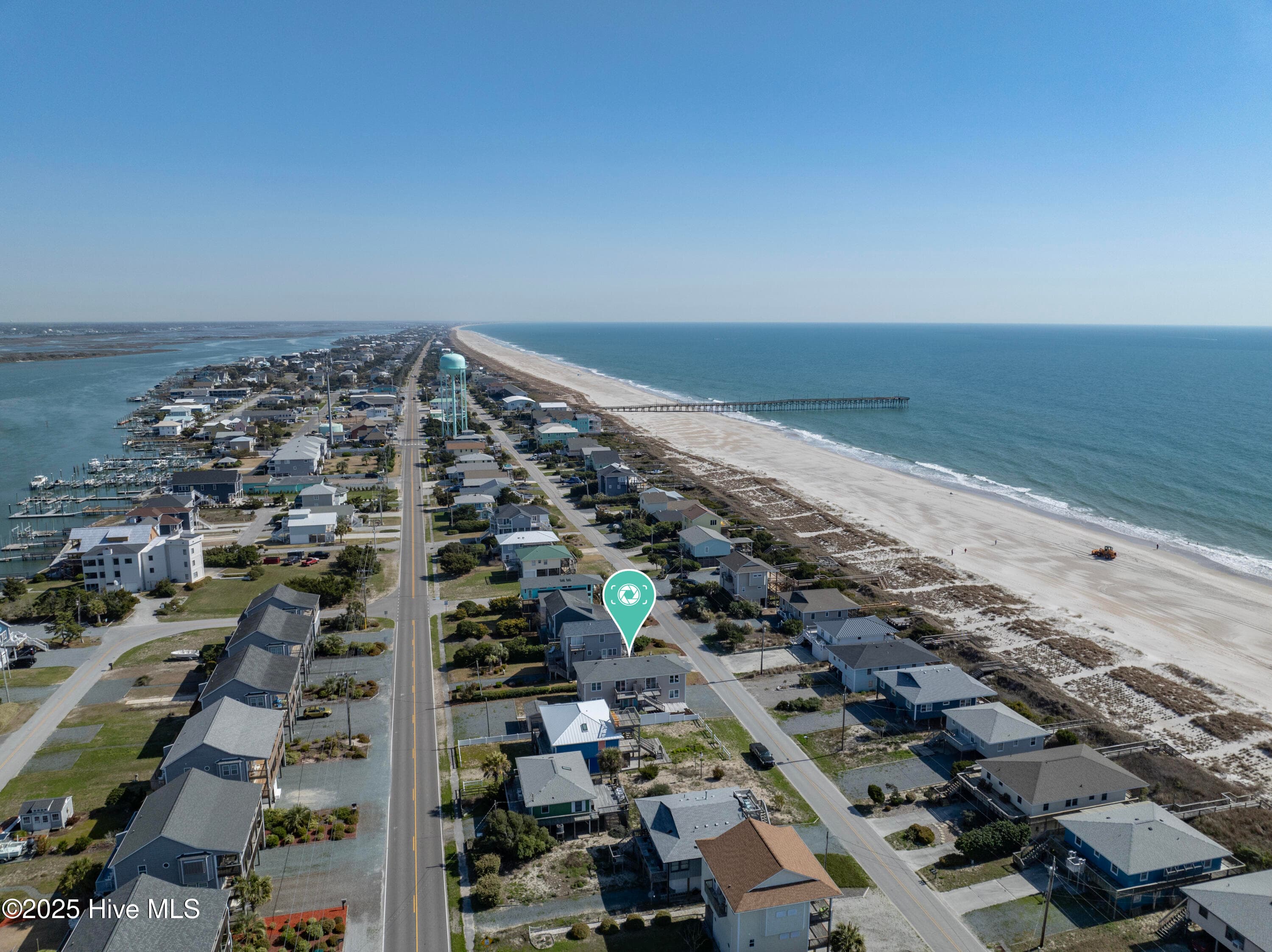 Front of 1008 Ocean Boulevard, Topsail Beach, NC 28445