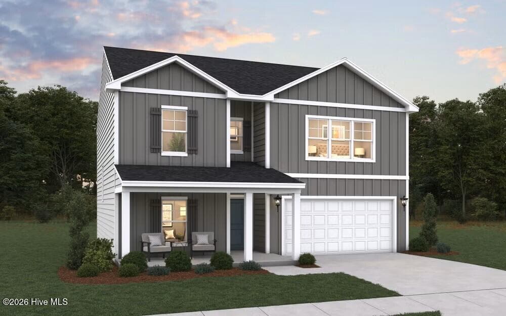 Front of 150 N Squires Run Lane, Richlands, NC 28574