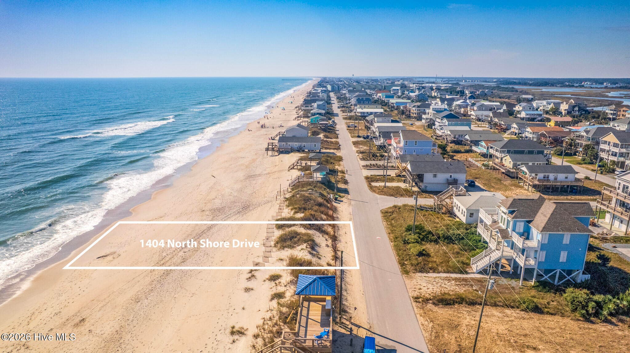 Exterior of 1404 N Shore Drive, Surf City, NC 28445
