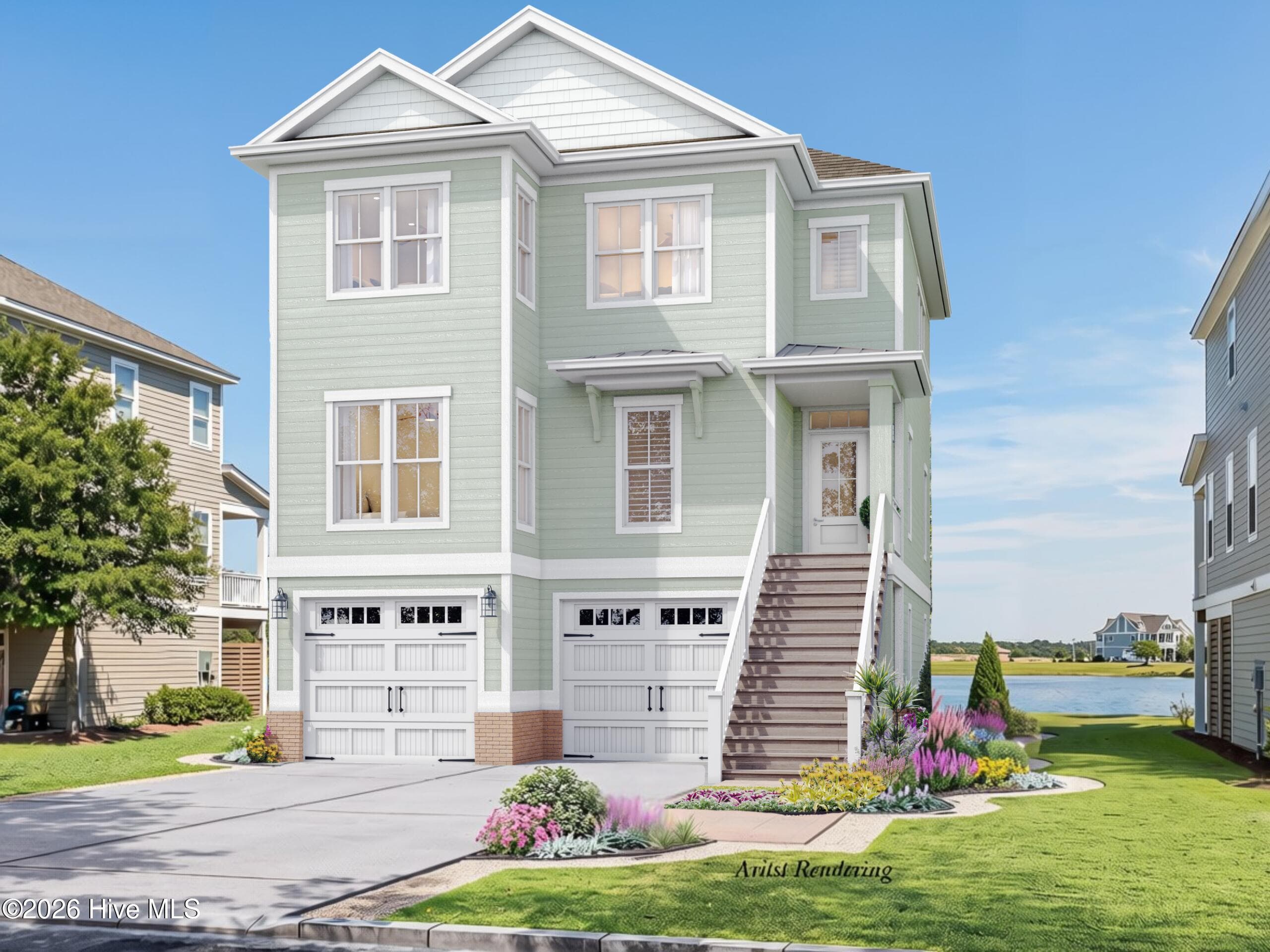 Front of 107 Michelle Manor Court, Newport, NC 28570