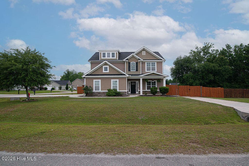 Exterior of 114 Bellchase Drive, Jacksonville, NC 28540