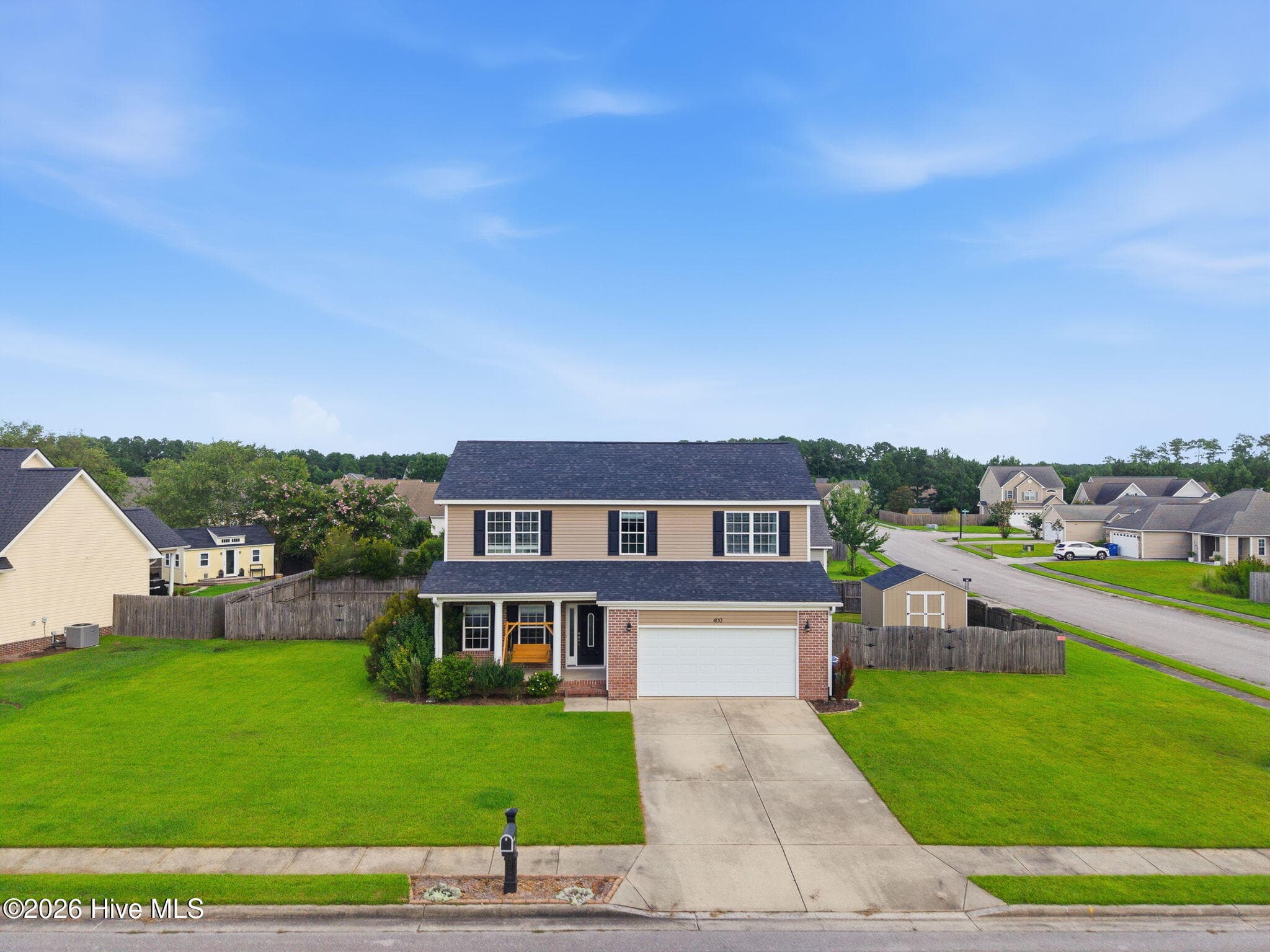 Front of 400 Brunswick Drive, Jacksonville, NC 28546