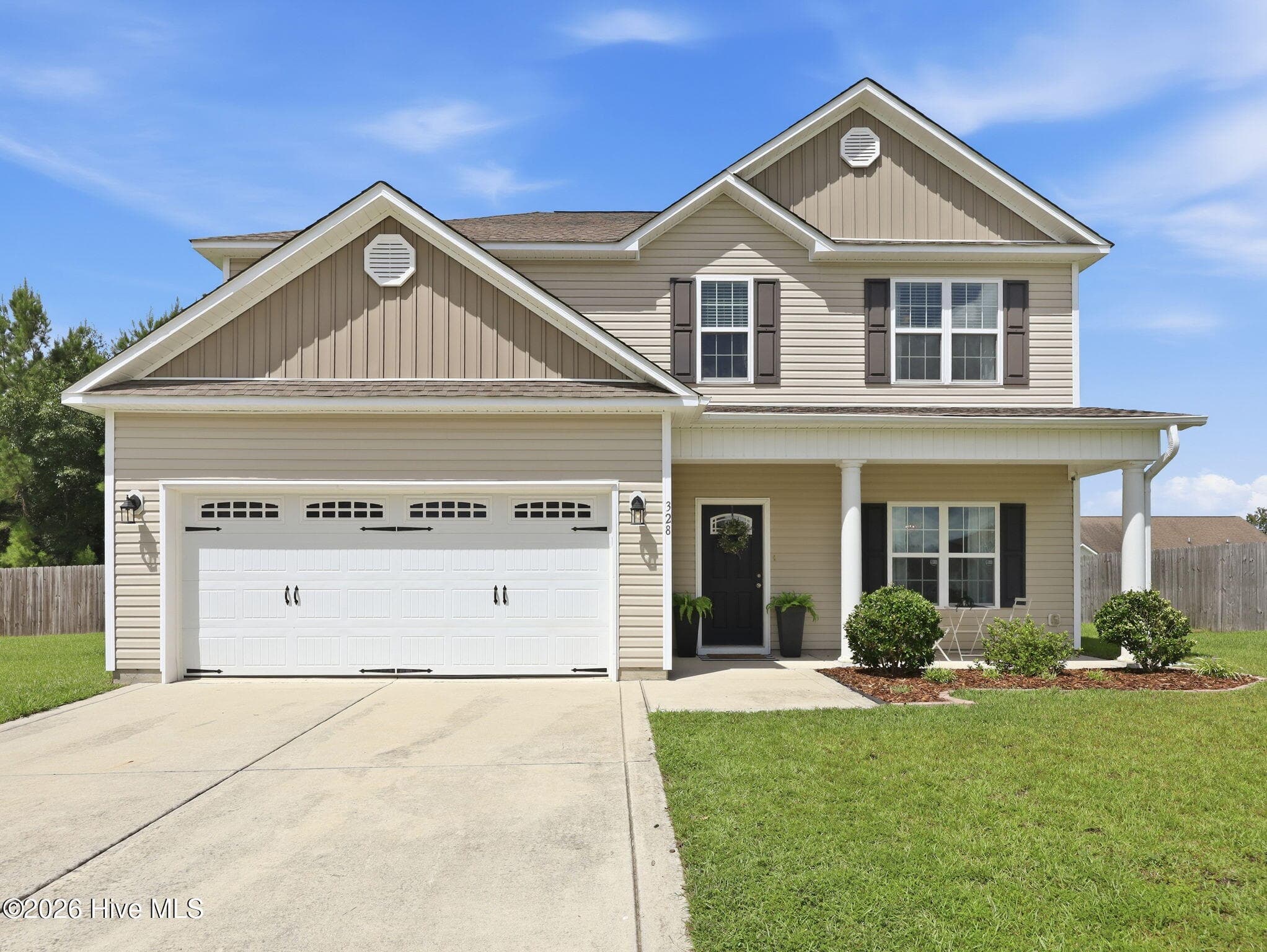 Exterior of 328 Aquamarine Circle, Jacksonville, NC 28546