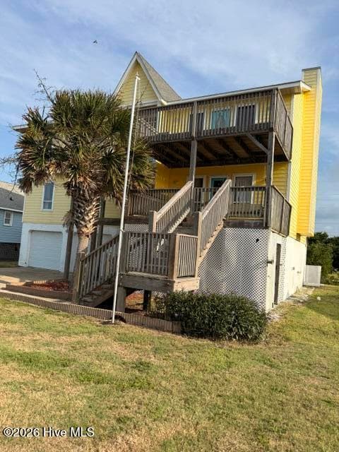 Front of 2306 Ocean Drive, Emerald Isle, NC 28594