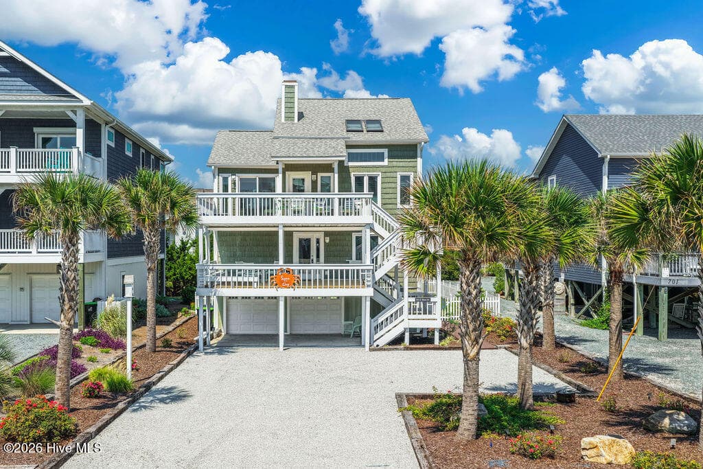 Exterior of 703 S Shore Drive, Surf City, NC 28445