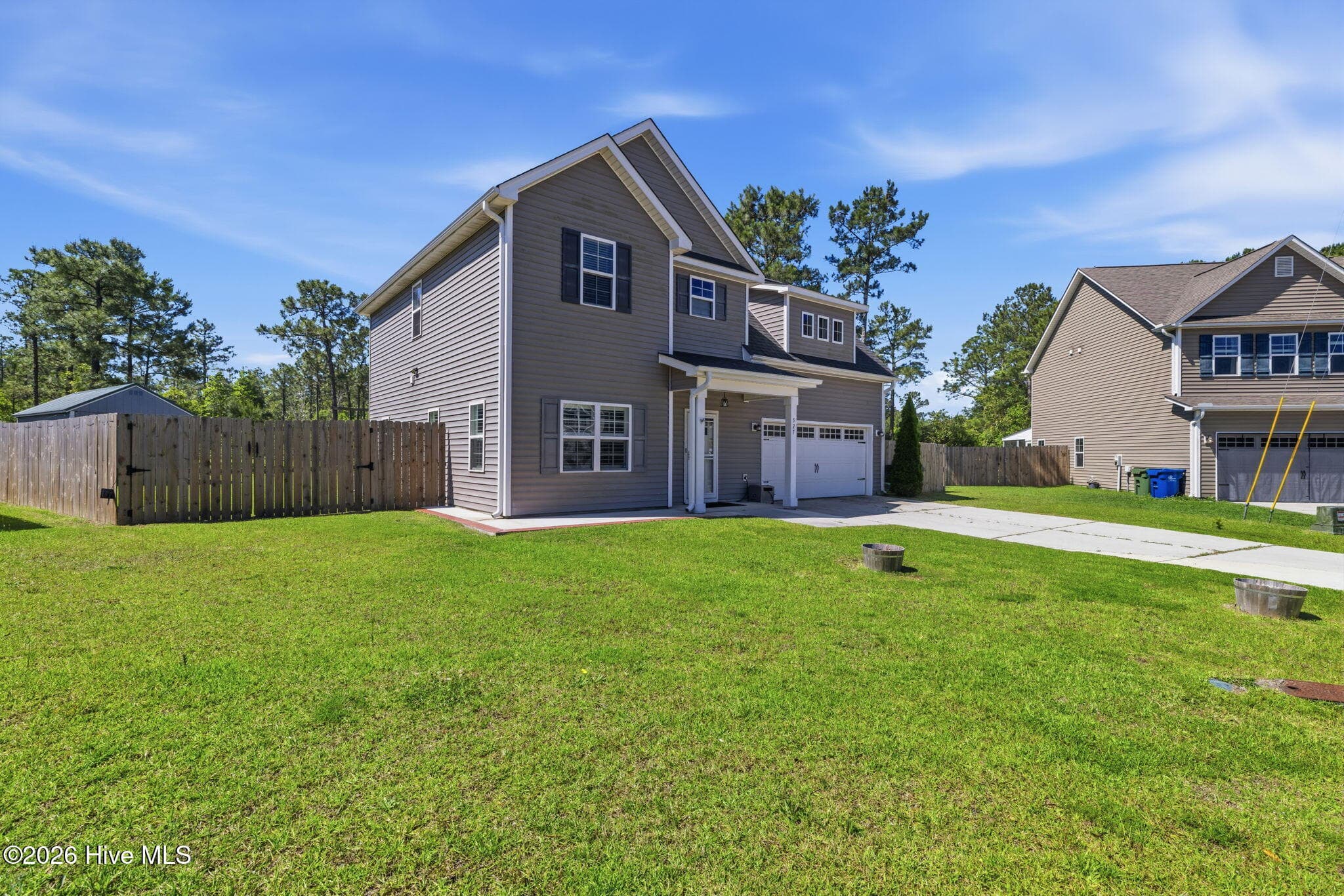 Exterior of 527 Everett Glades, Sneads Ferry, NC 28460