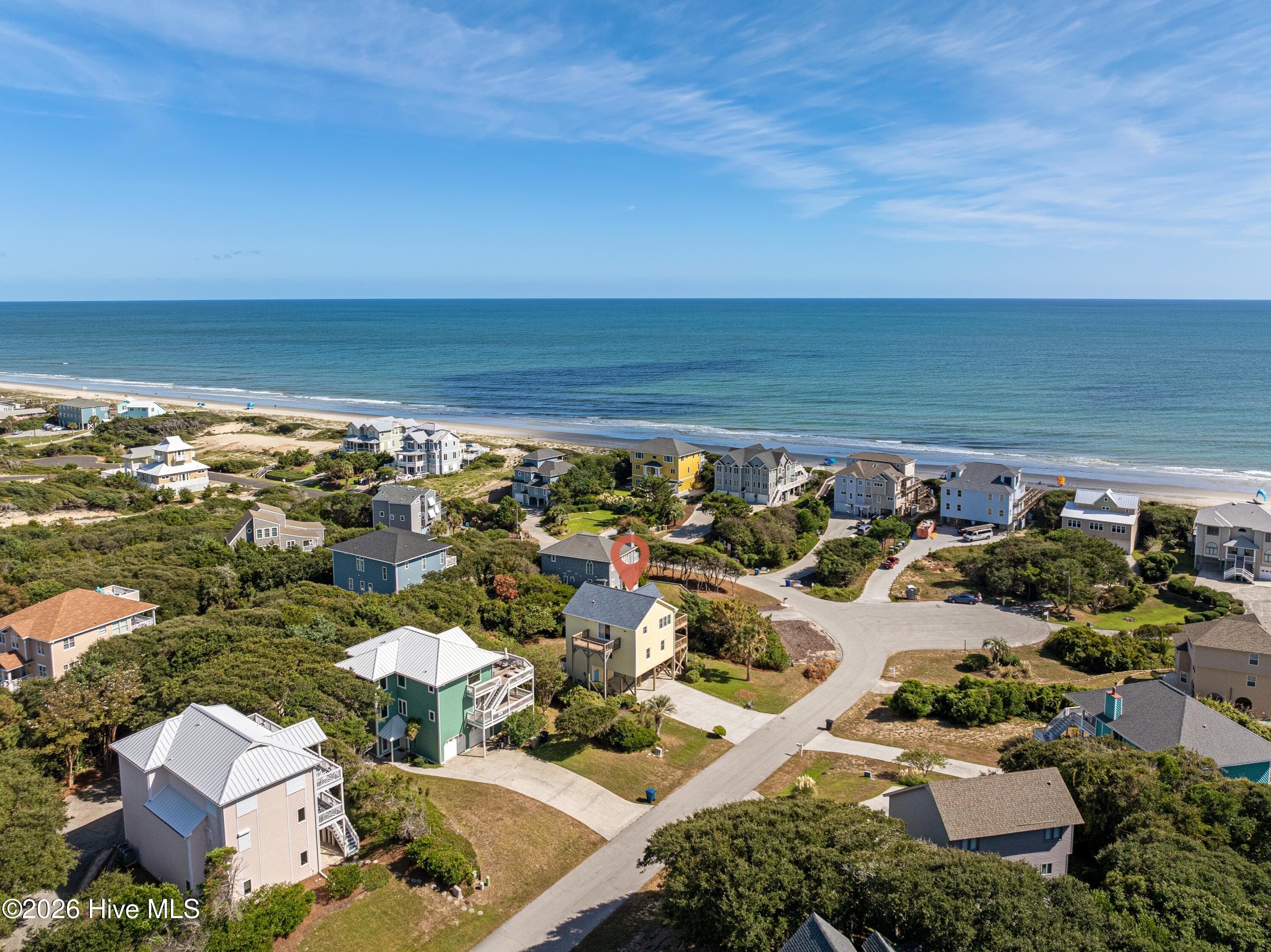 Front of 118 Heverly Drive, Emerald Isle, NC 28594