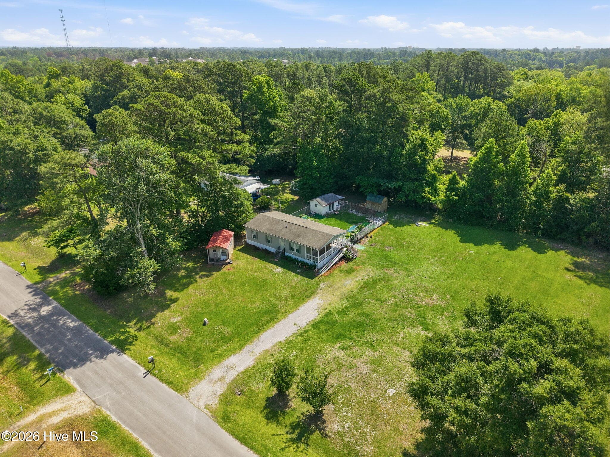 Front of 172 Gray Squirrel Lane, Newport, NC 28570