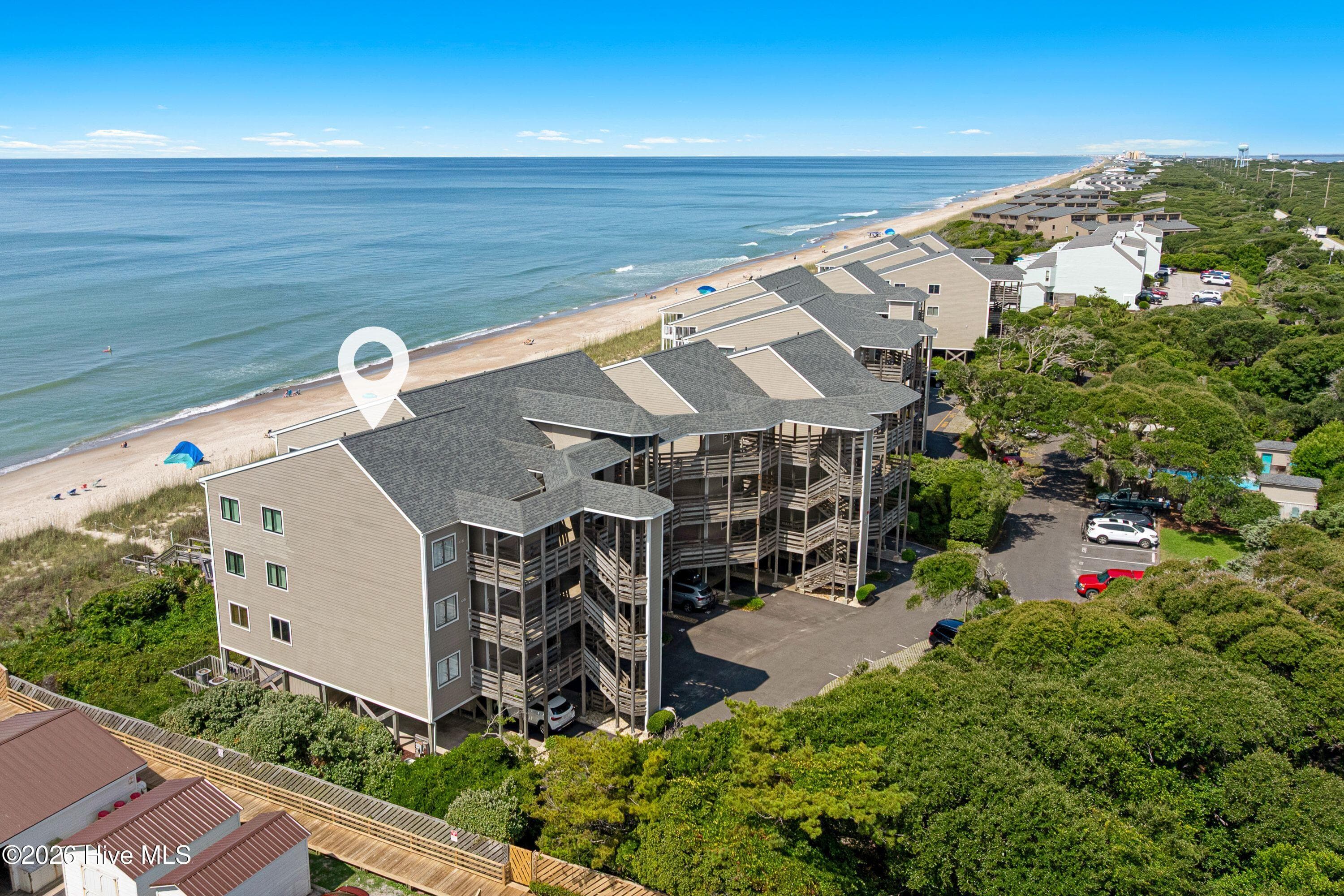 Front of 525 Salter Path Road C-5 The Breakers, Pine Knoll Shores, NC 28512