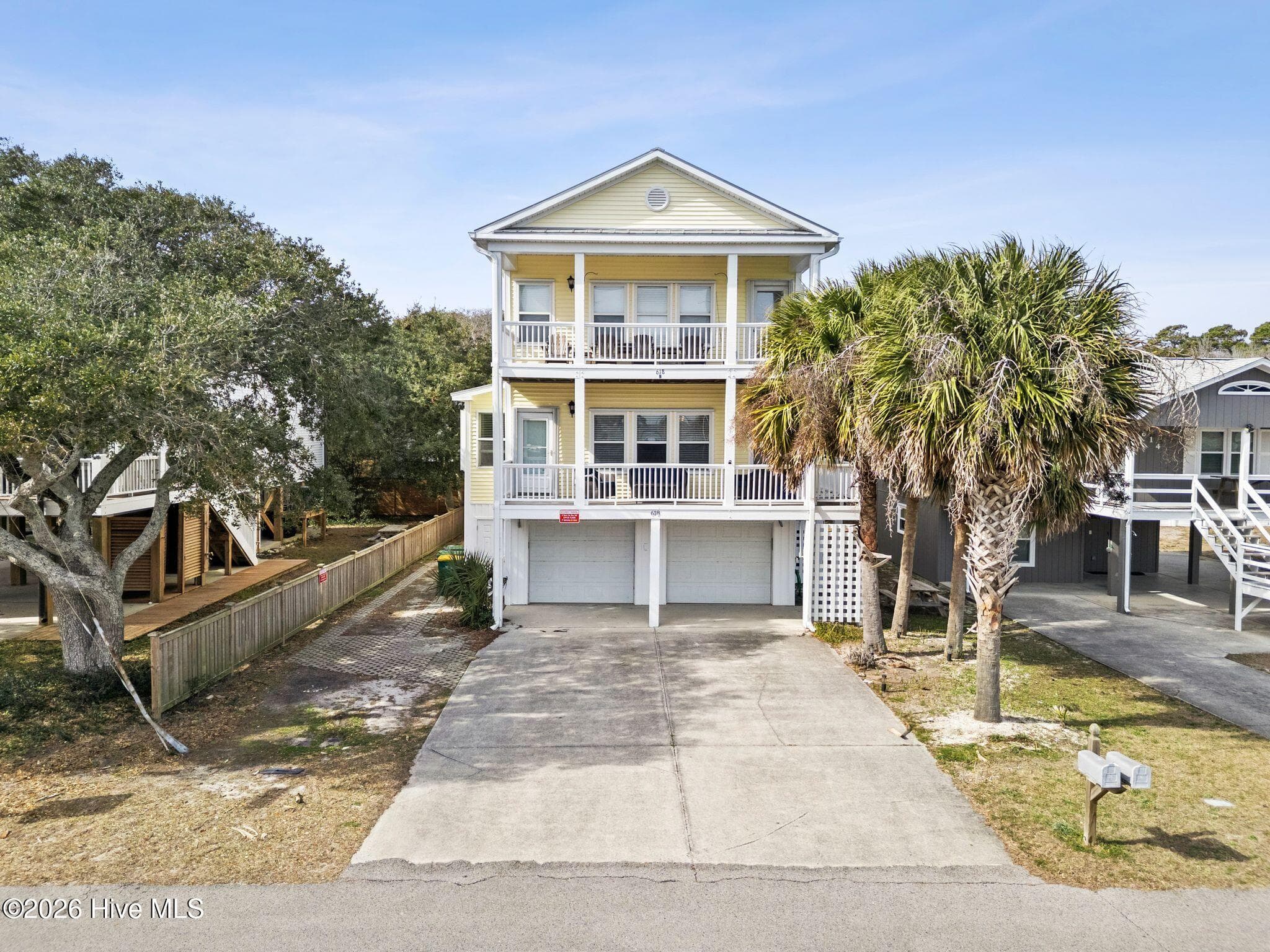 Front of 618 S Fourth Avenue 1, Kure Beach, NC 28449