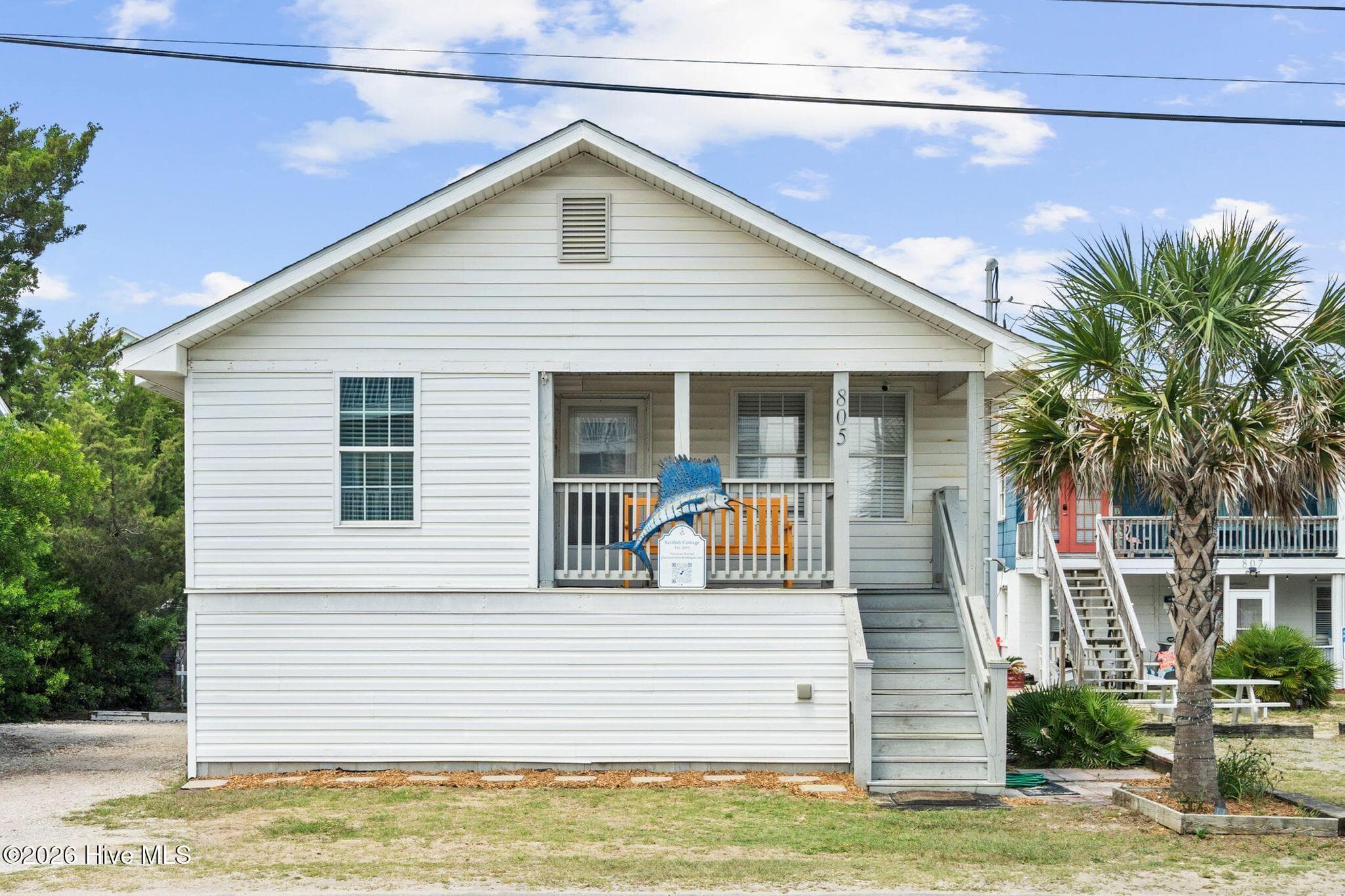 Front of 805 Carolina Beach Avenue N, Carolina Beach, NC 28428