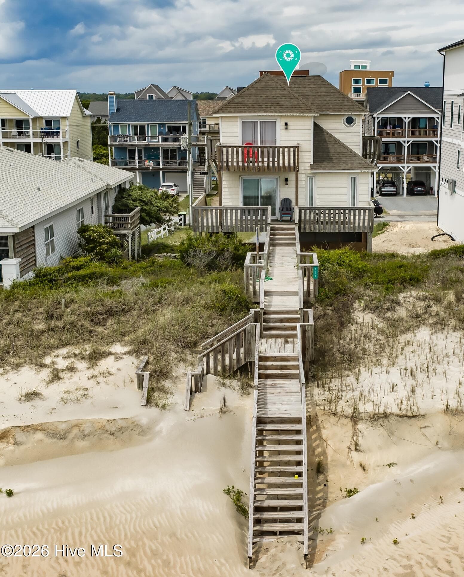 Exterior of 608 S Shore Drive, Surf City, NC 28445