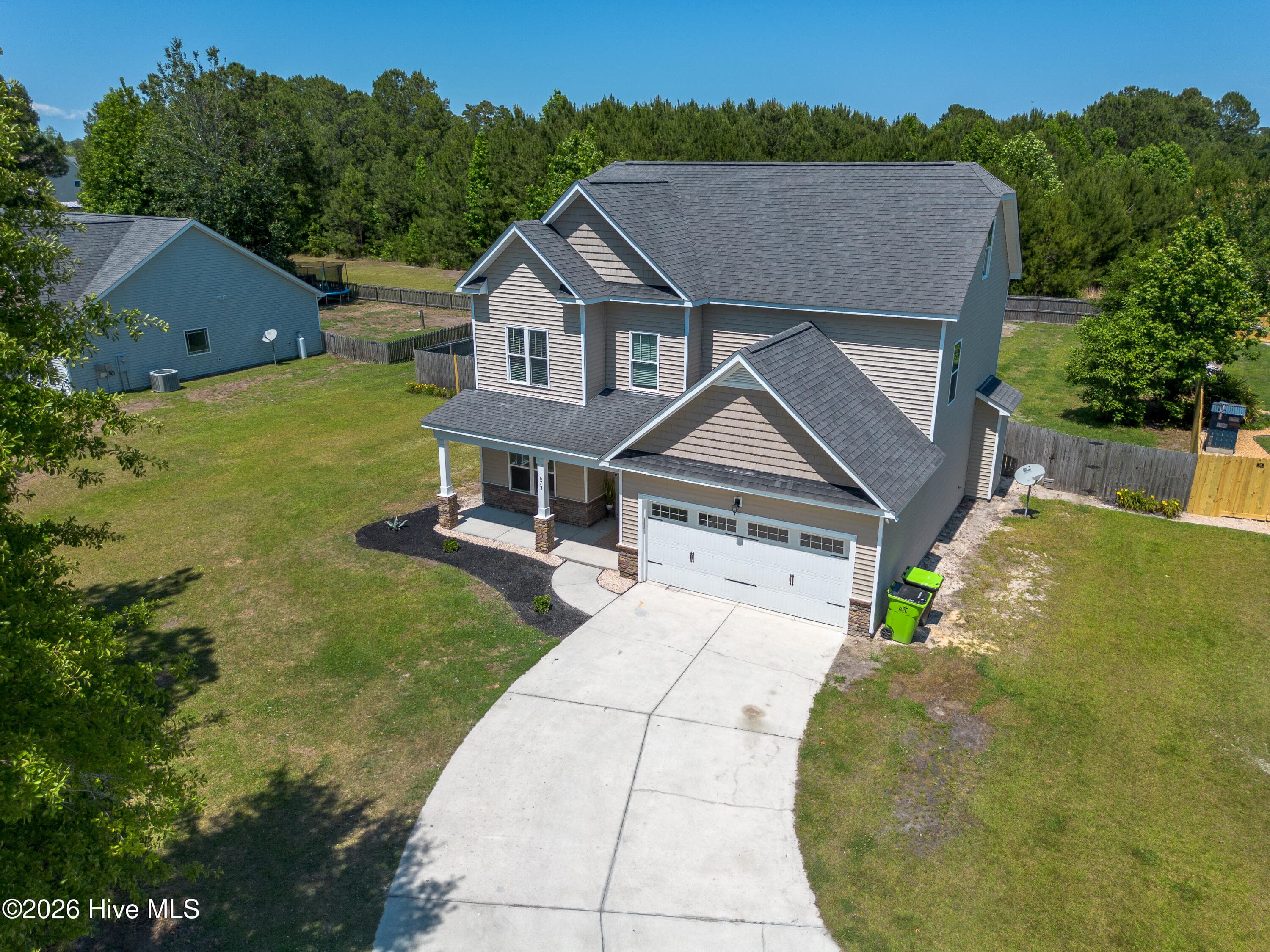 Front of 673 Morris Landing Road, Holly Ridge, NC 28445