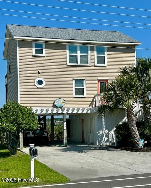 Front of 1001 S Topsail Drive, Surf City, NC 28445