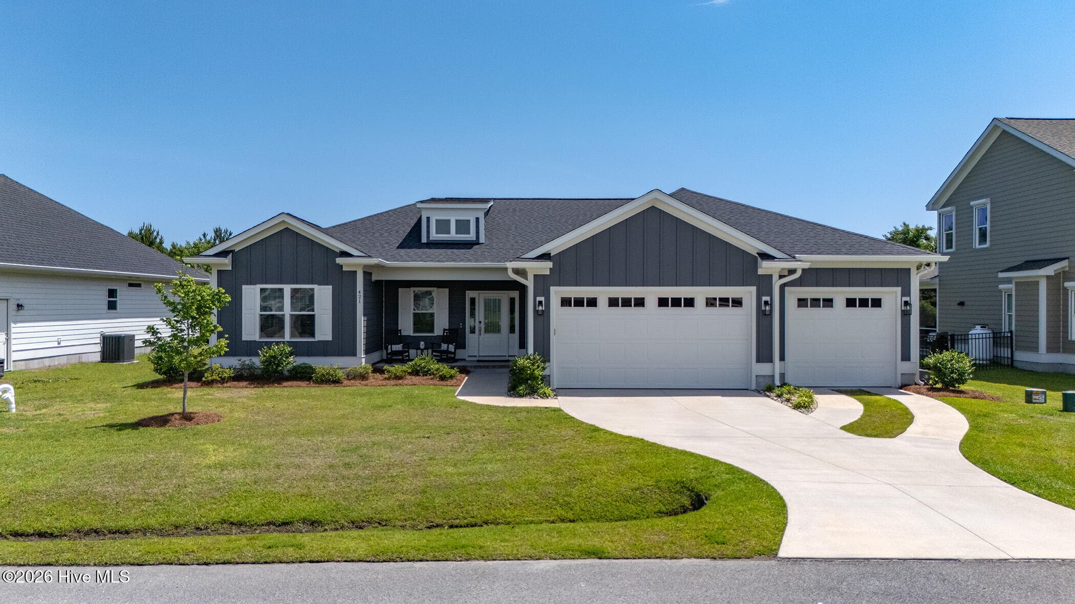 Front of 421 Taylorwood Drive, Beaufort, NC 28516