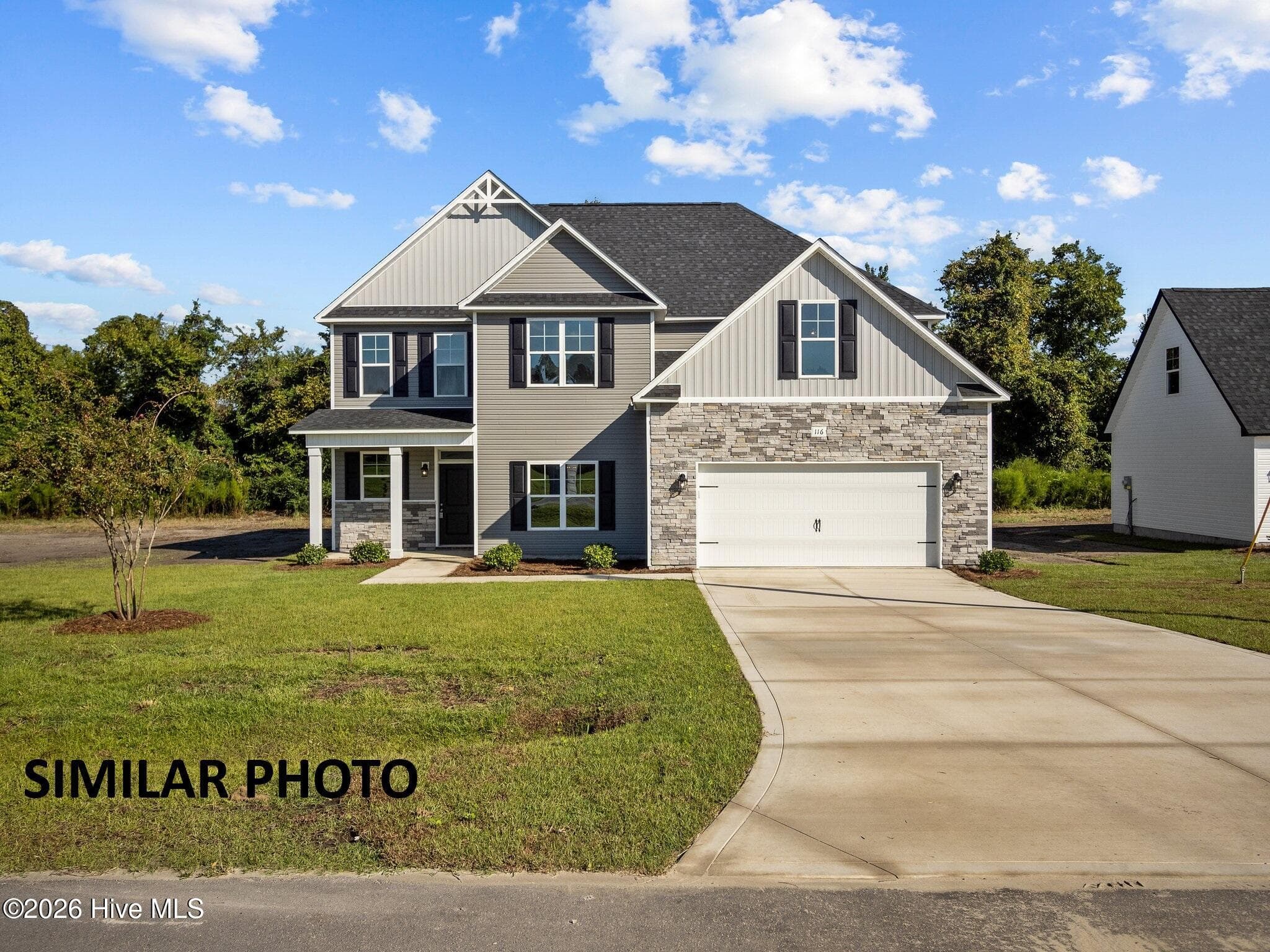 Front of 201 Gate Water Court Lot #37, Jacksonville, NC 28546