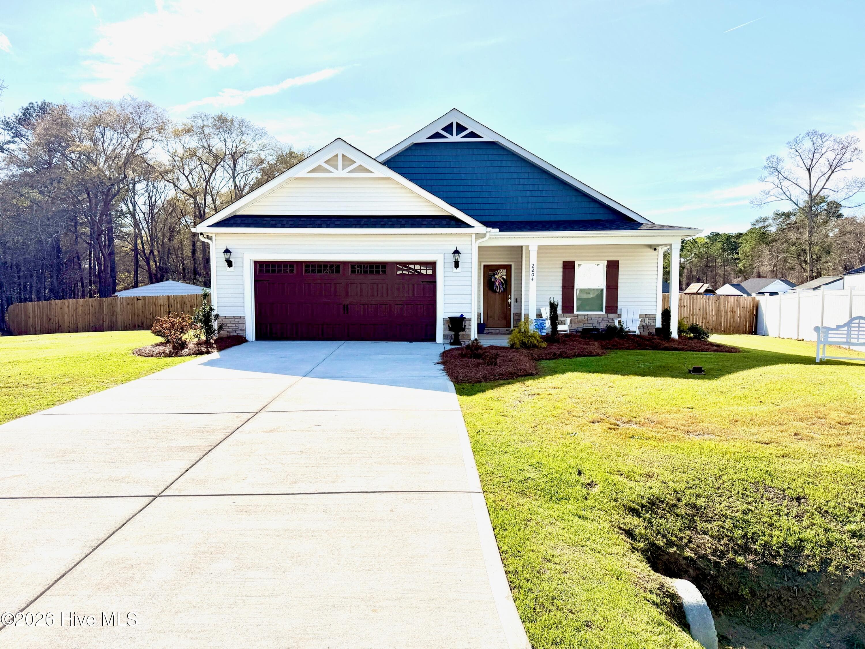 Front of 2204 Staley Court, Kinston, NC 28504