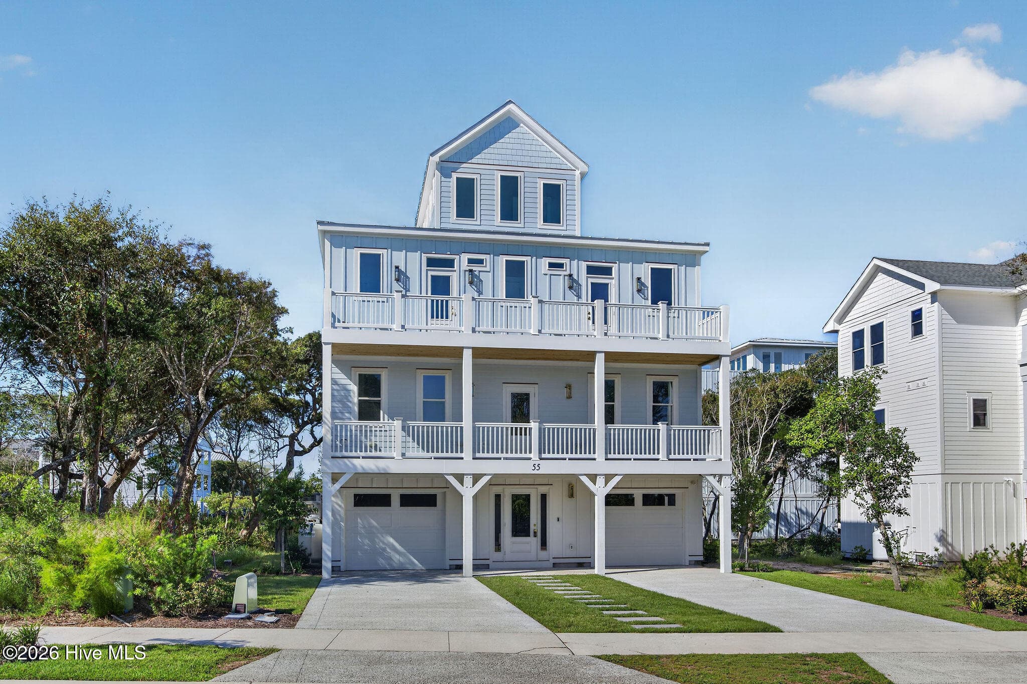 Exterior of 55 Accolade Drive, Surf City, NC 28445