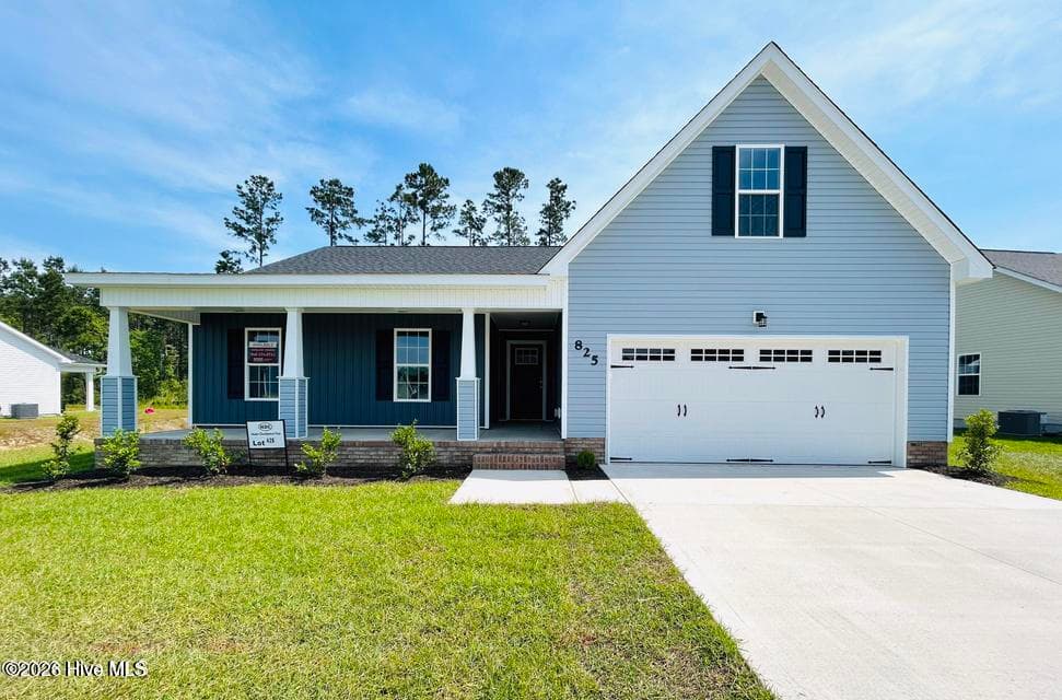 Exterior of 835 Hidden Bridge Drive, Jacksonville, NC 28546