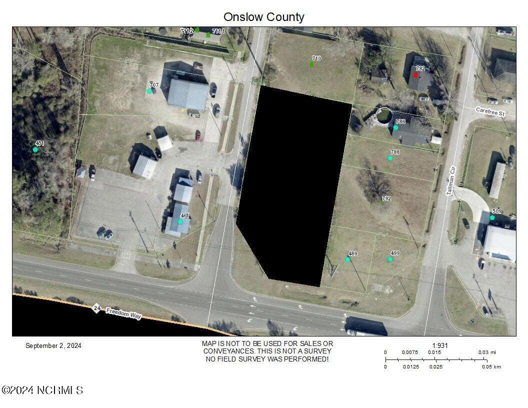 Front of 483 12,13,14,15,10,11,47 Freedom Way, Midway Park, NC 28544