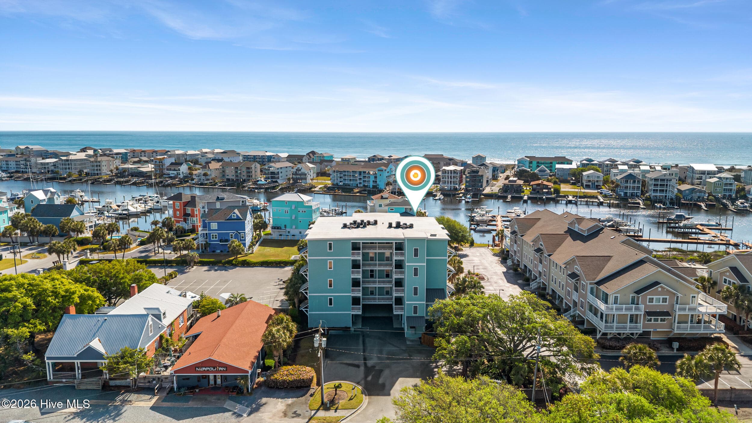Front of 712 Saint Joseph Street Unit 203, Carolina Beach, NC 28428