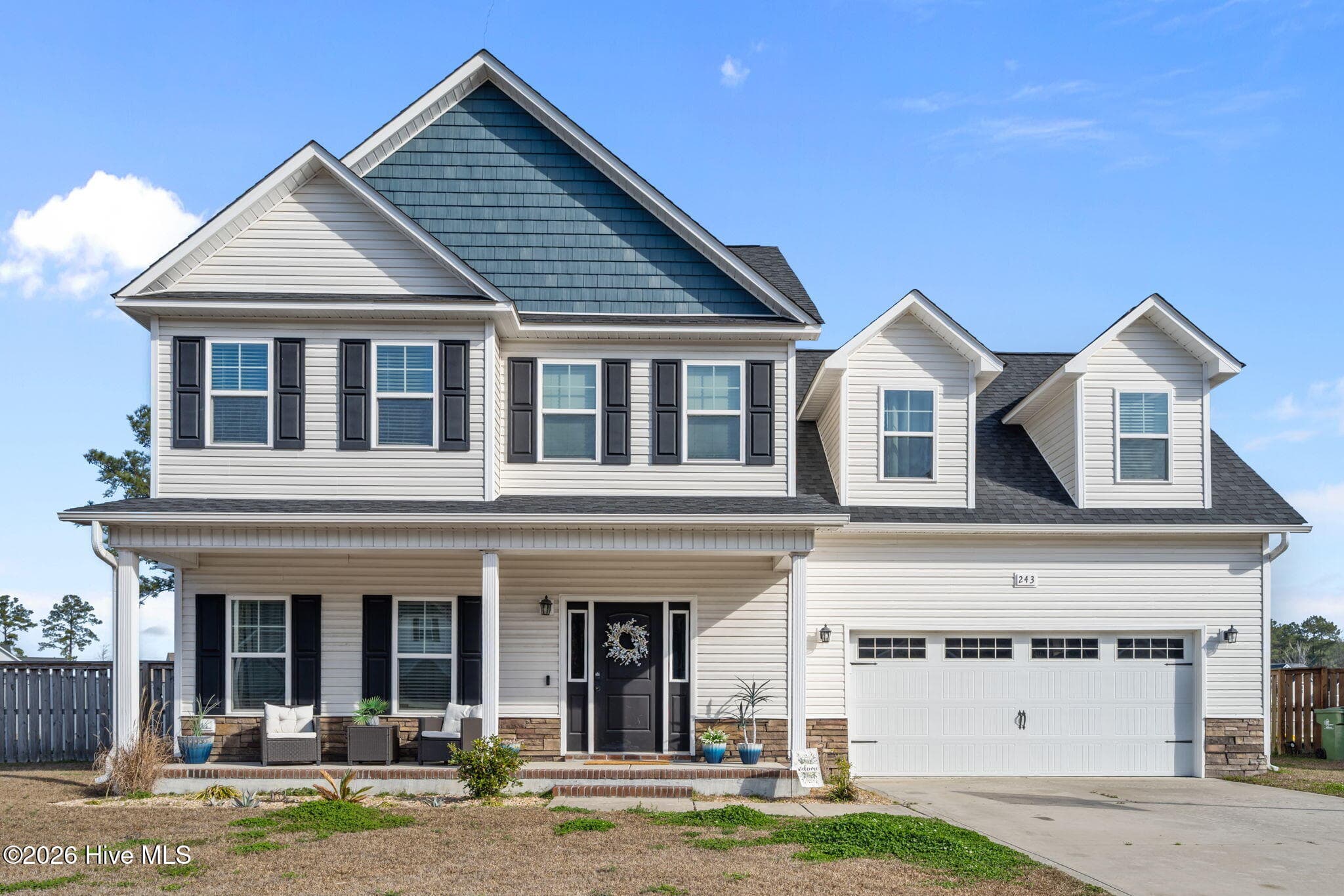 Front of 243 Breakwater Drive, Sneads Ferry, NC 28460