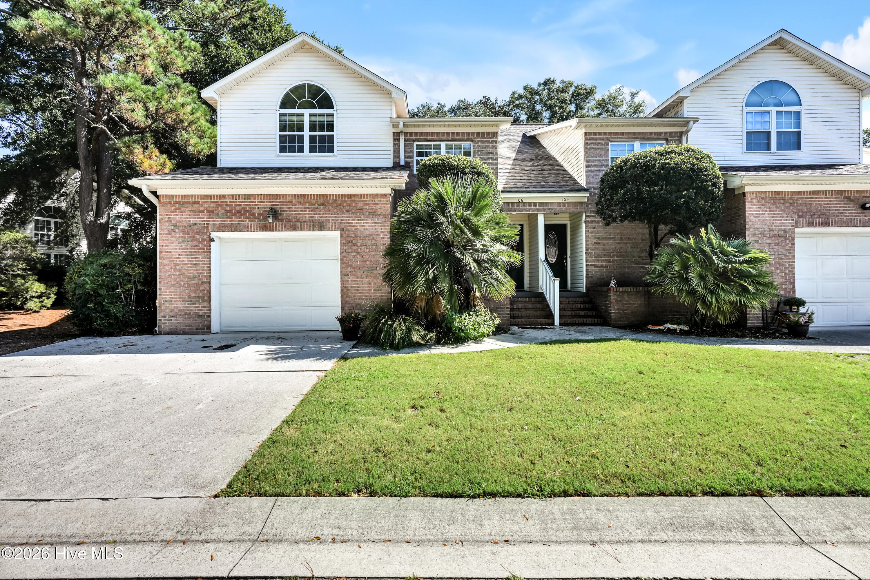 Front of 106 Lighthouse Drive, Carolina Beach, NC 28428