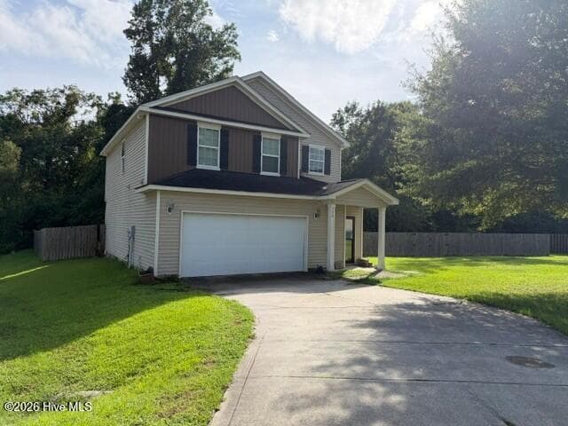 Front of 528 Shelmore Lane, Jacksonville, NC 28540
