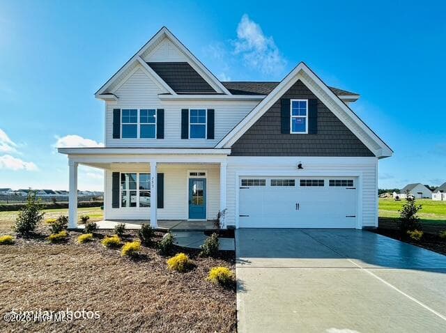 Front of 753 Aria Lane, Hubert, NC 28539