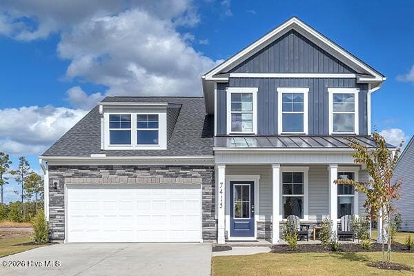 Exterior of 1024 American Egret Way, Morehead City, NC 28557