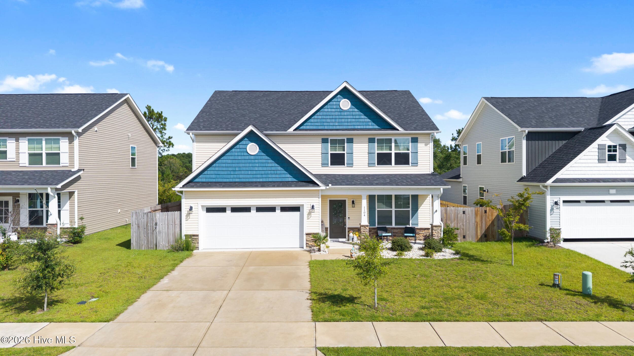 Exterior of 1104 Terraces Lane, Hampstead, NC 28443