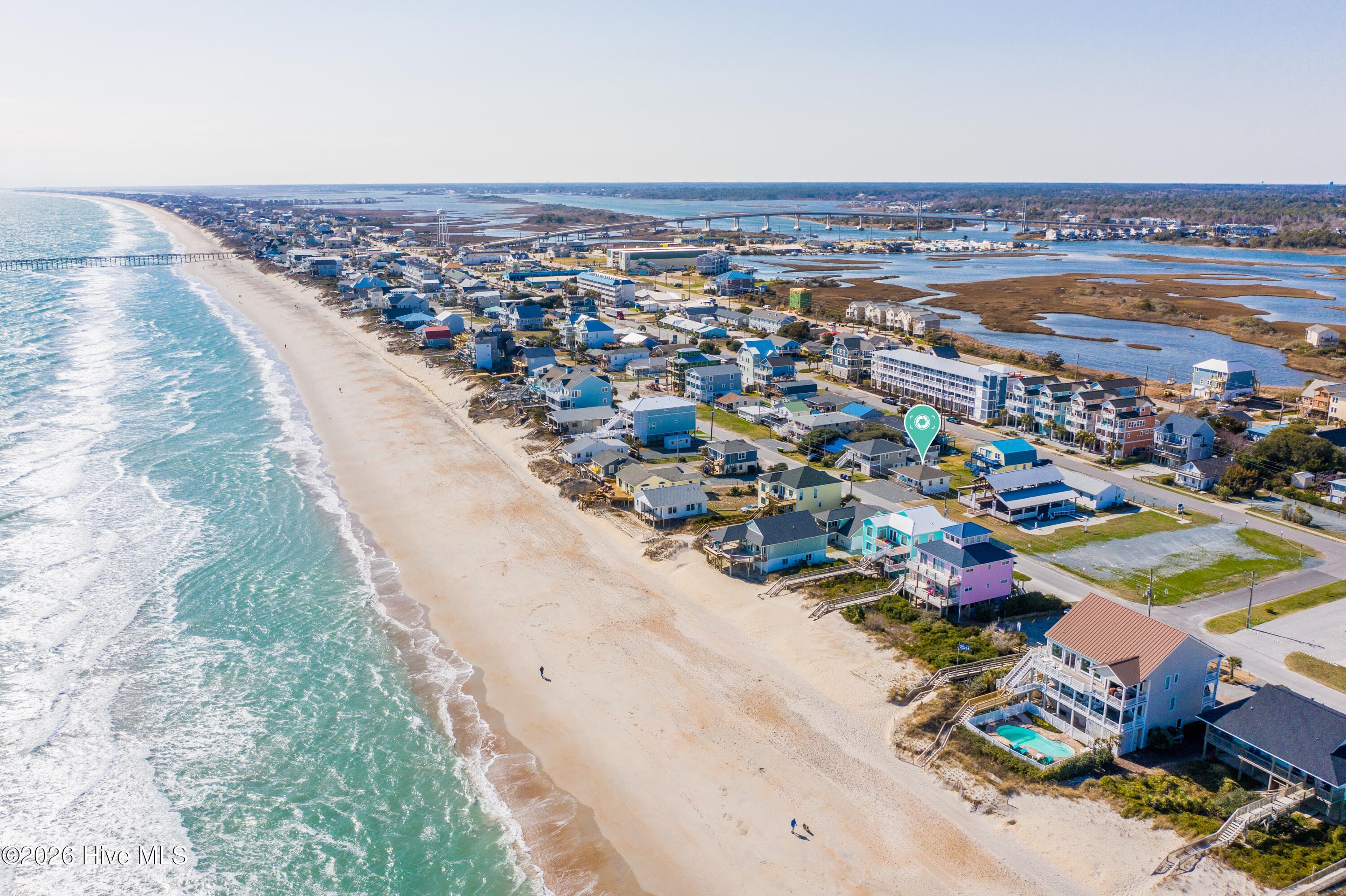 Exterior of 417 N Shore Drive, Surf City, NC 28445