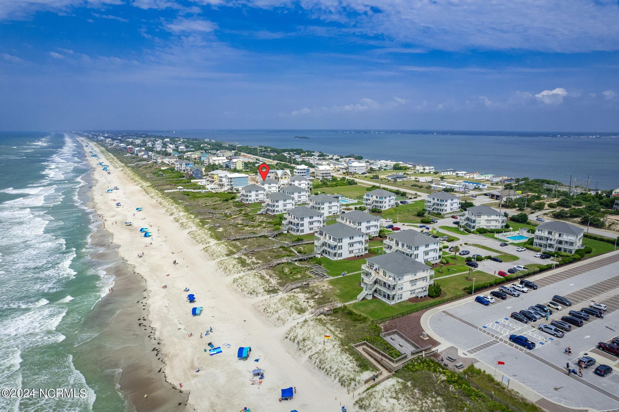 Front of 2905 Pointe West Drive B1 Pier Pointe, Emerald Isle, NC 28594