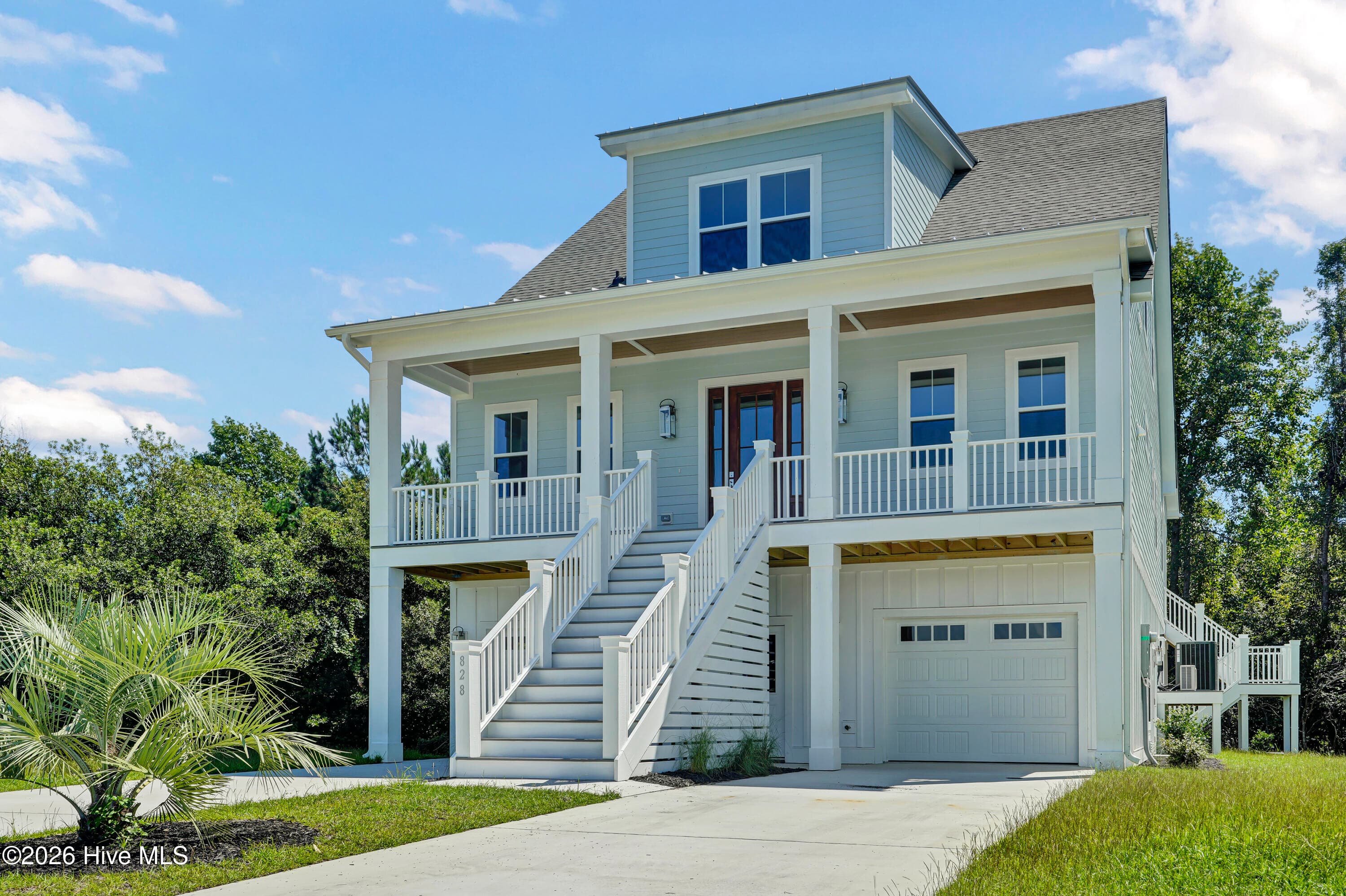Front of 828 Lake Willow Way, Holly Ridge, NC 28445