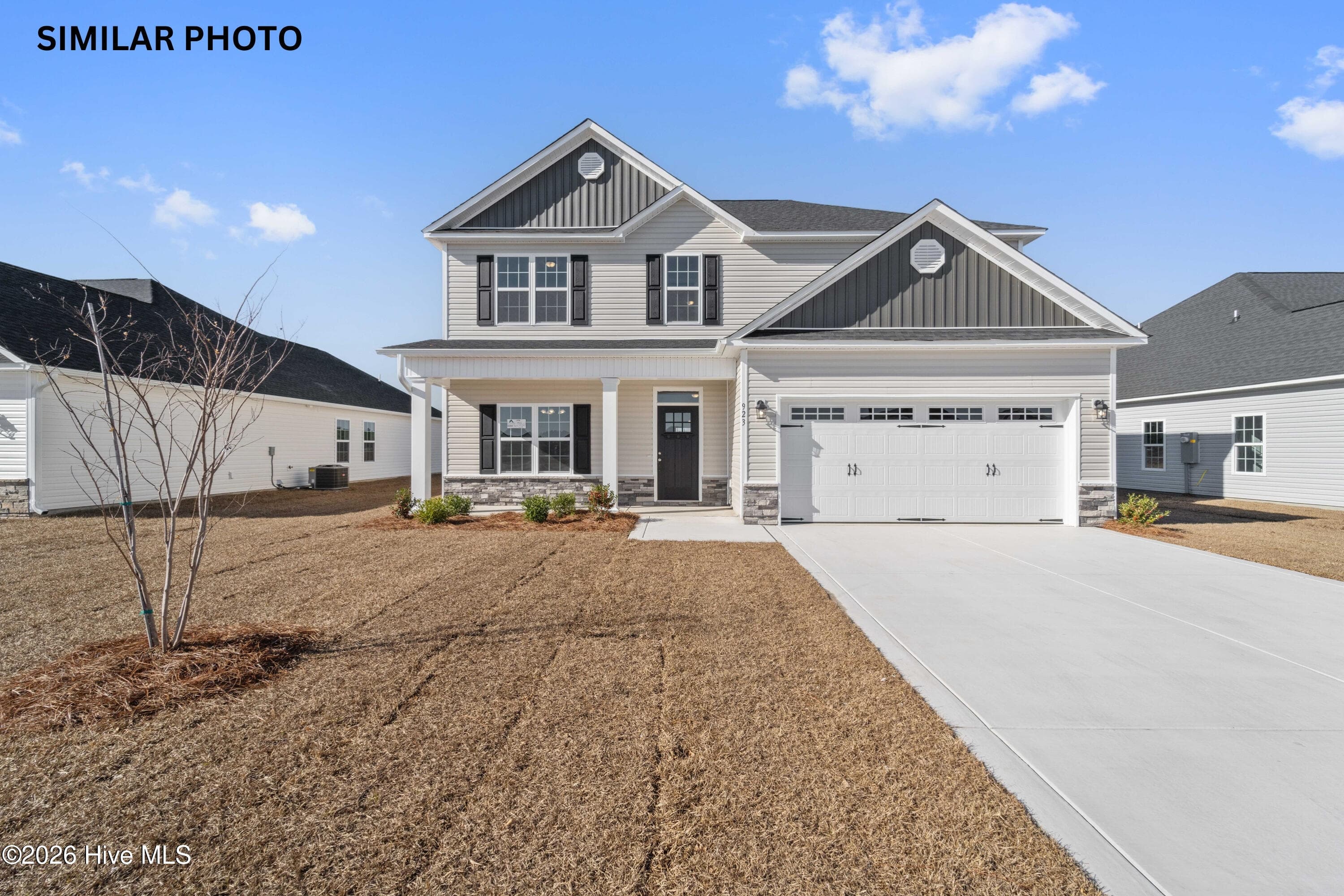 Front of 116 Twisted Vine Boulevard, Jacksonville, NC 28546