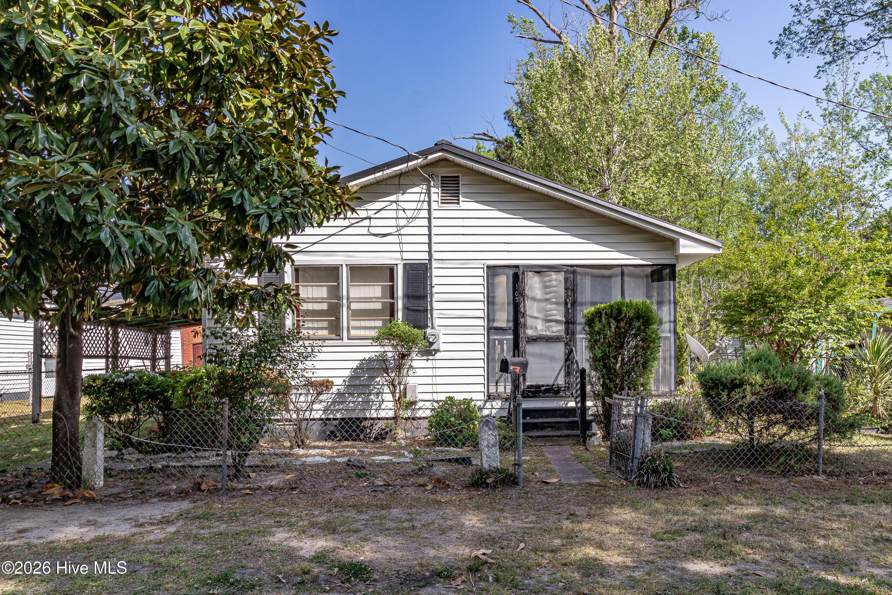 Front of 103 Springhill Street, La Grange, NC 28551