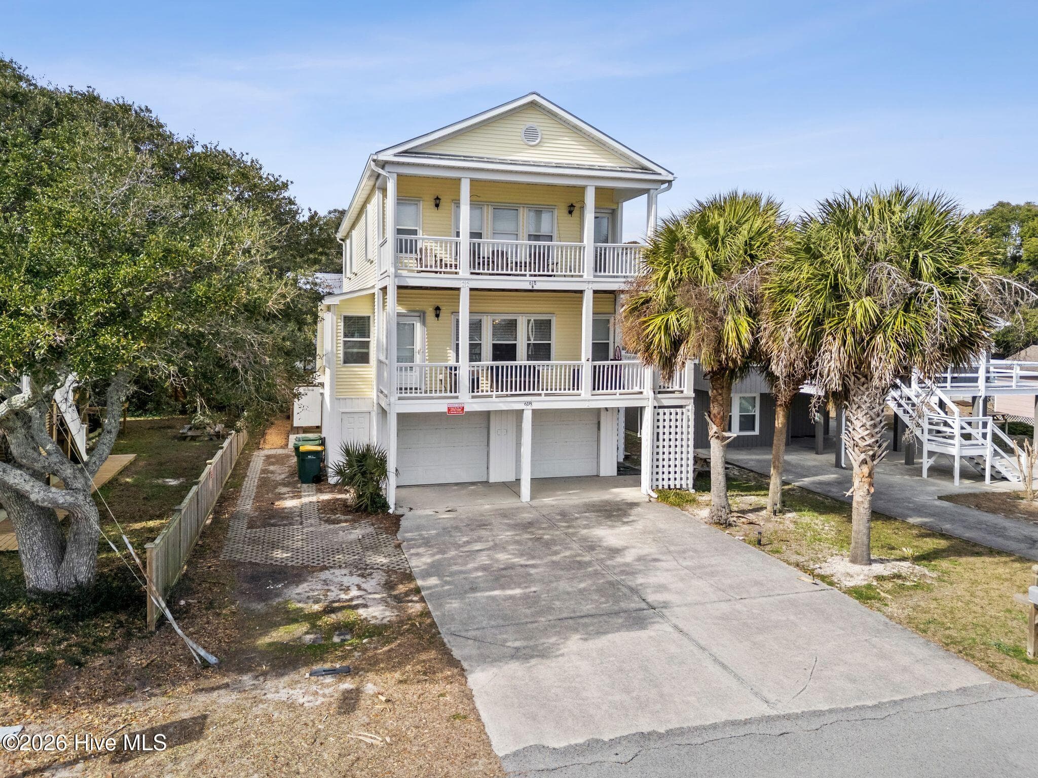 Front of 618 S Fourth Avenue 1, Kure Beach, NC 28449