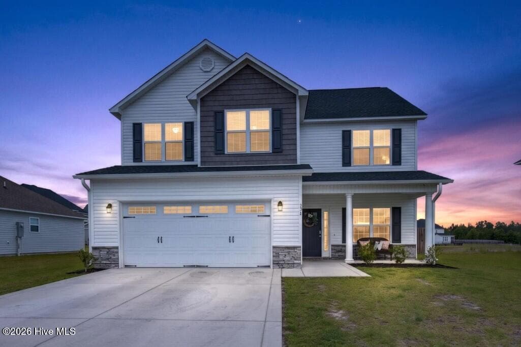 Exterior of 377 Water Wagon Trail, Jacksonville, NC 28546