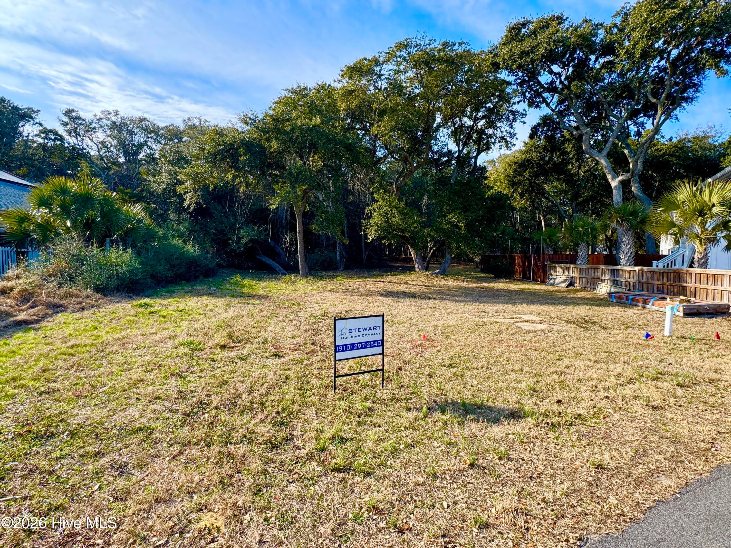 Front of 117 Camp Wyatt Court, Kure Beach, NC 28449