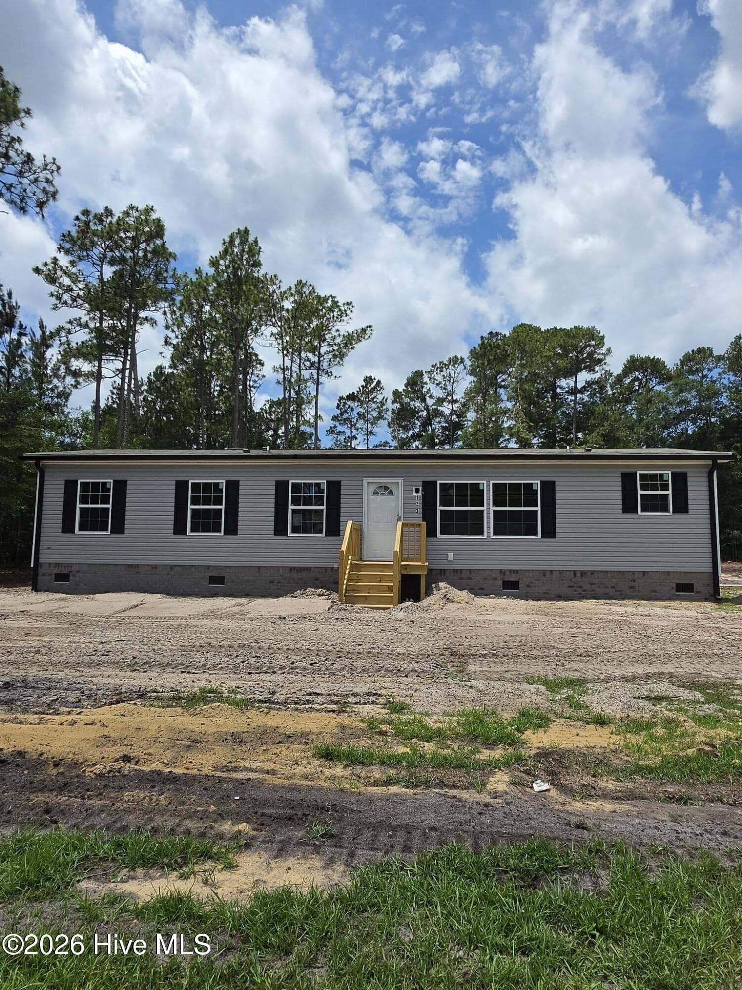 Front of 123 Wildcat Pond Road, Hubert, NC 28539