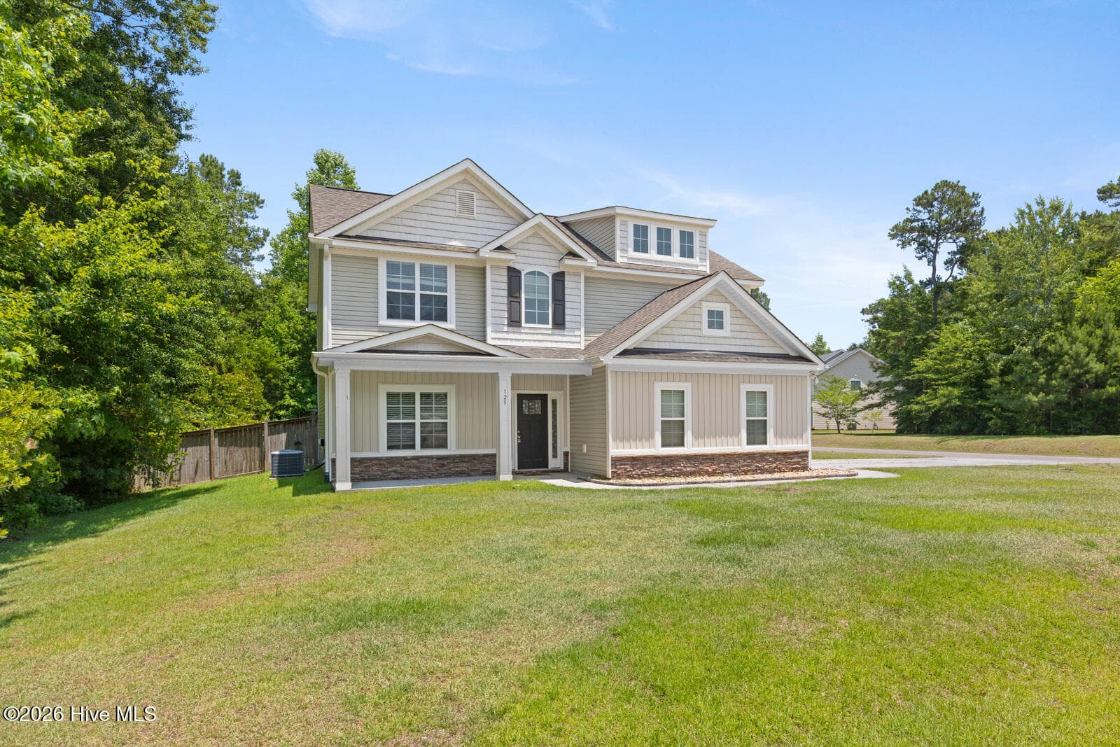Front of 125 Navy Blue Drive, Jacksonville, NC 28540