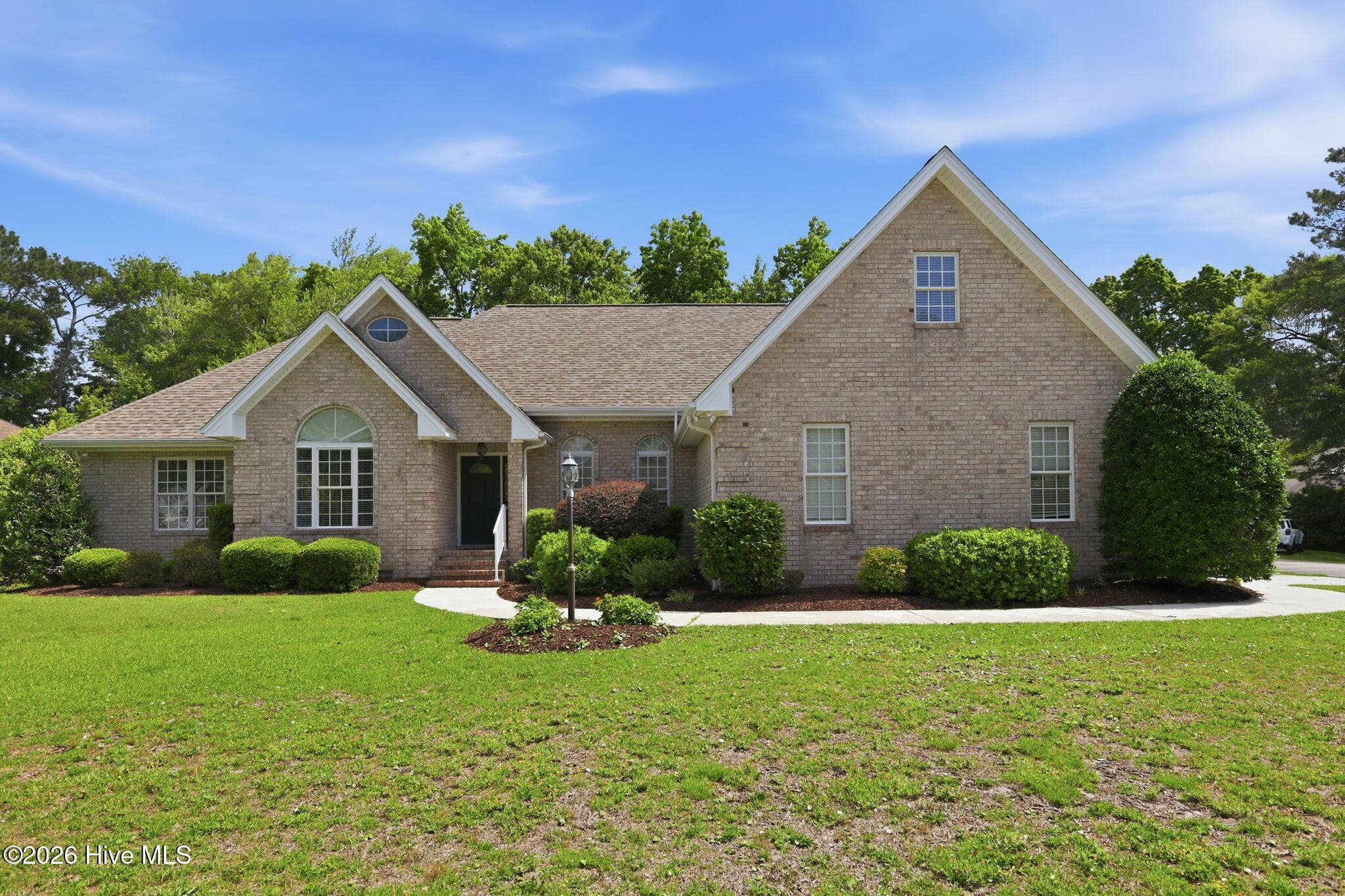 Front of 411 Oakmont Drive, Morehead City, NC 28557