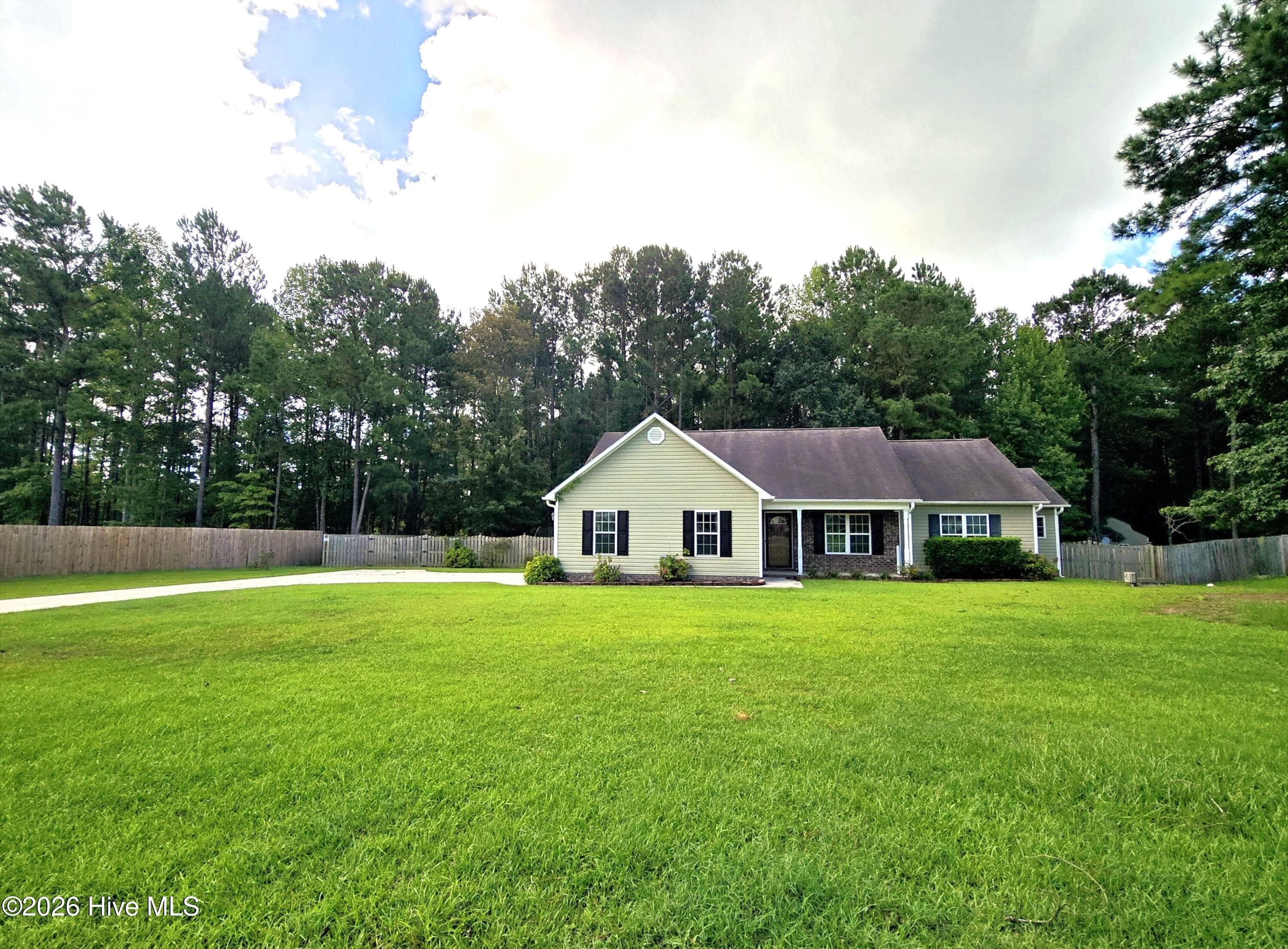 Exterior of 114 Sparkling Brook Way, Jacksonville, NC 28546