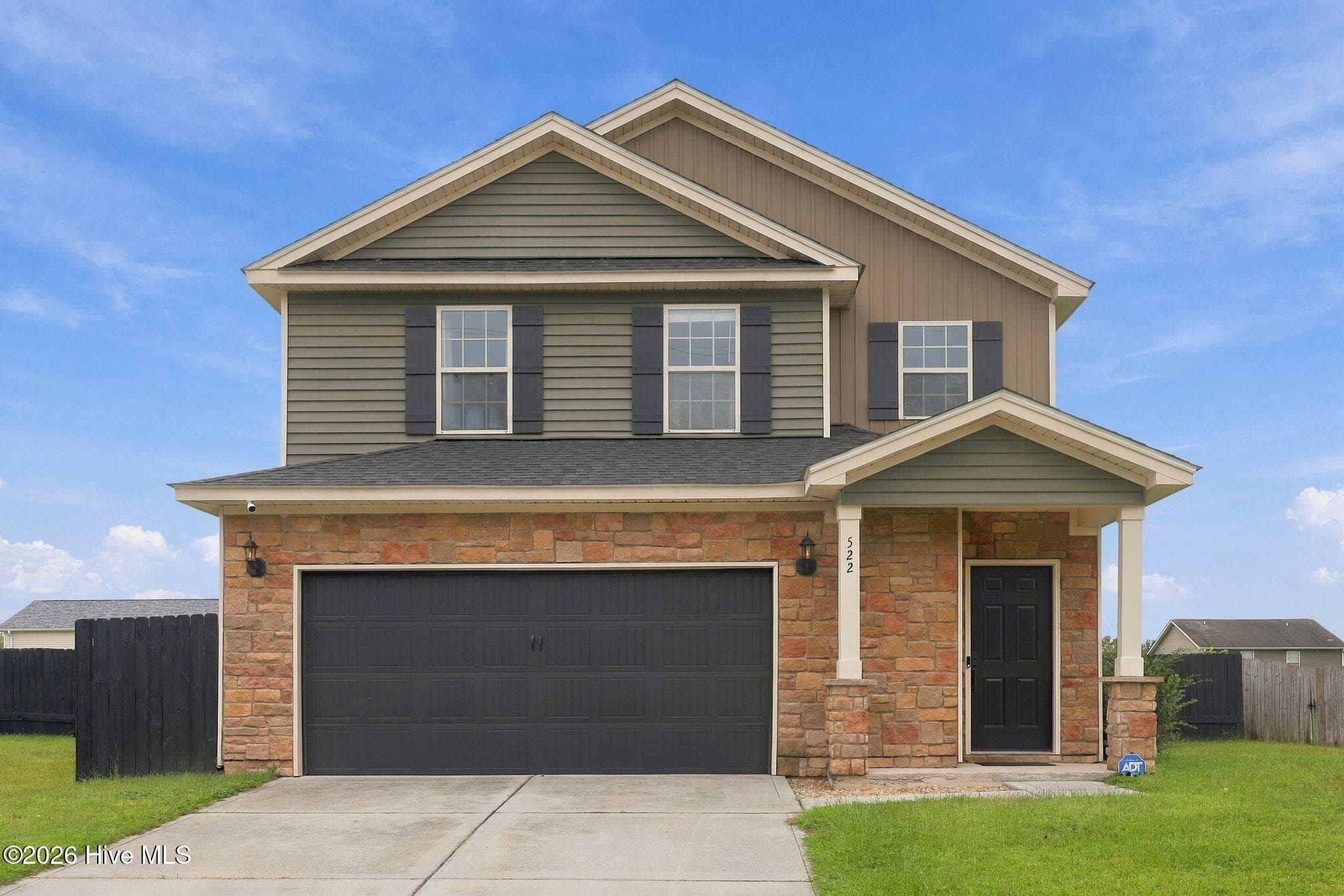 Front of 522 Shelmore Lane, Jacksonville, NC 28540